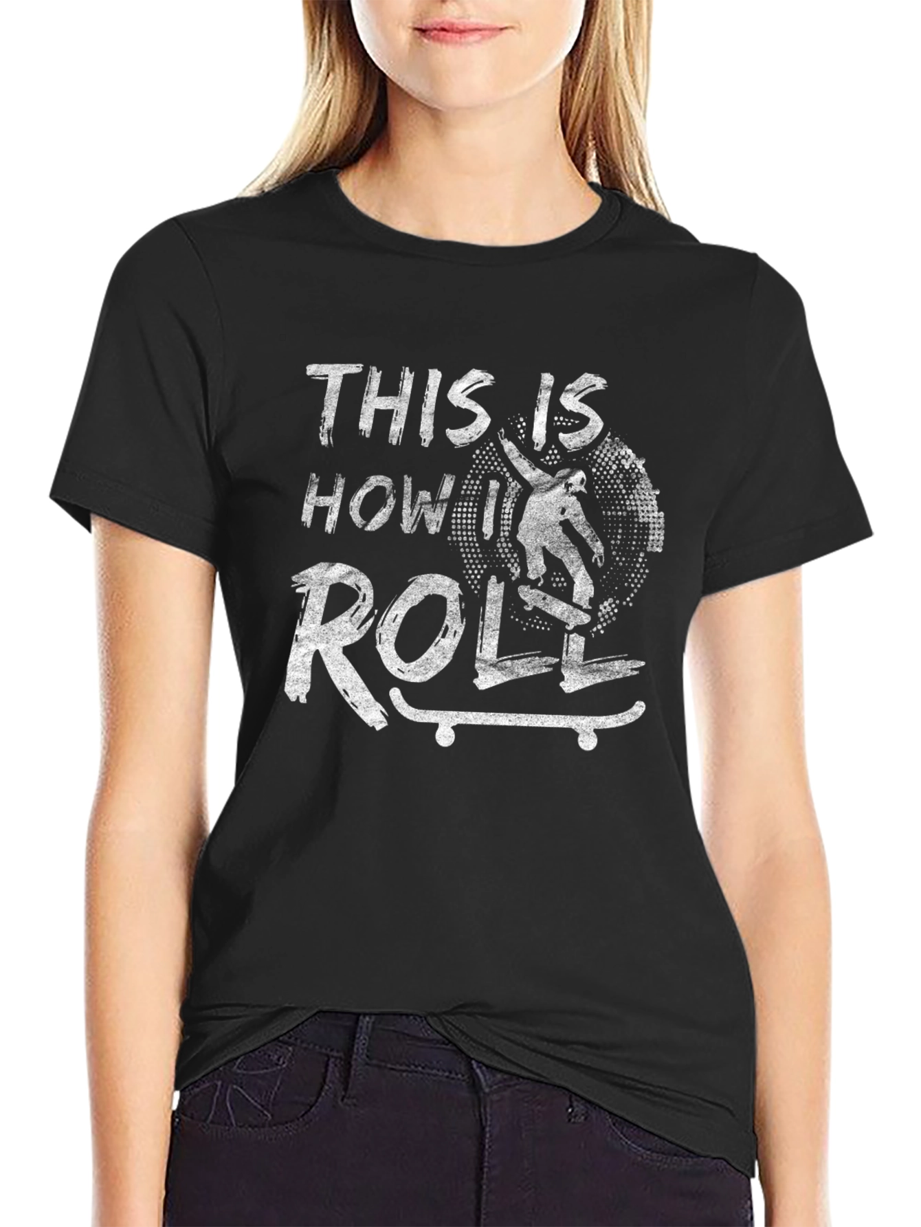 This Is How I Roll Skateboard T-Shirt