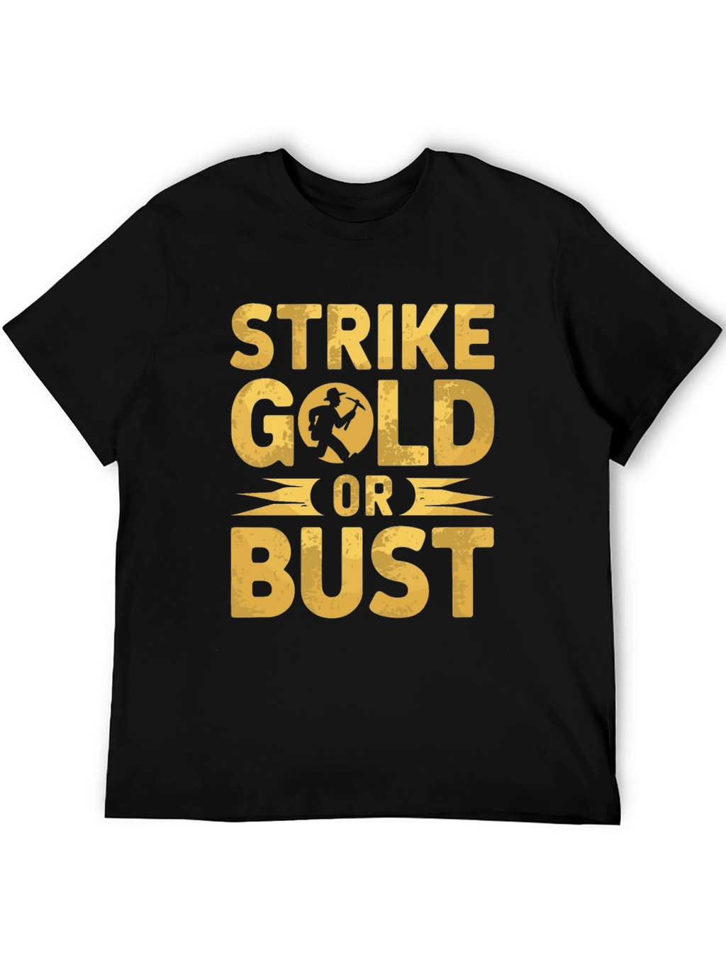 Strike Gold T-Shirt - Classic Prospector Graphic Tee