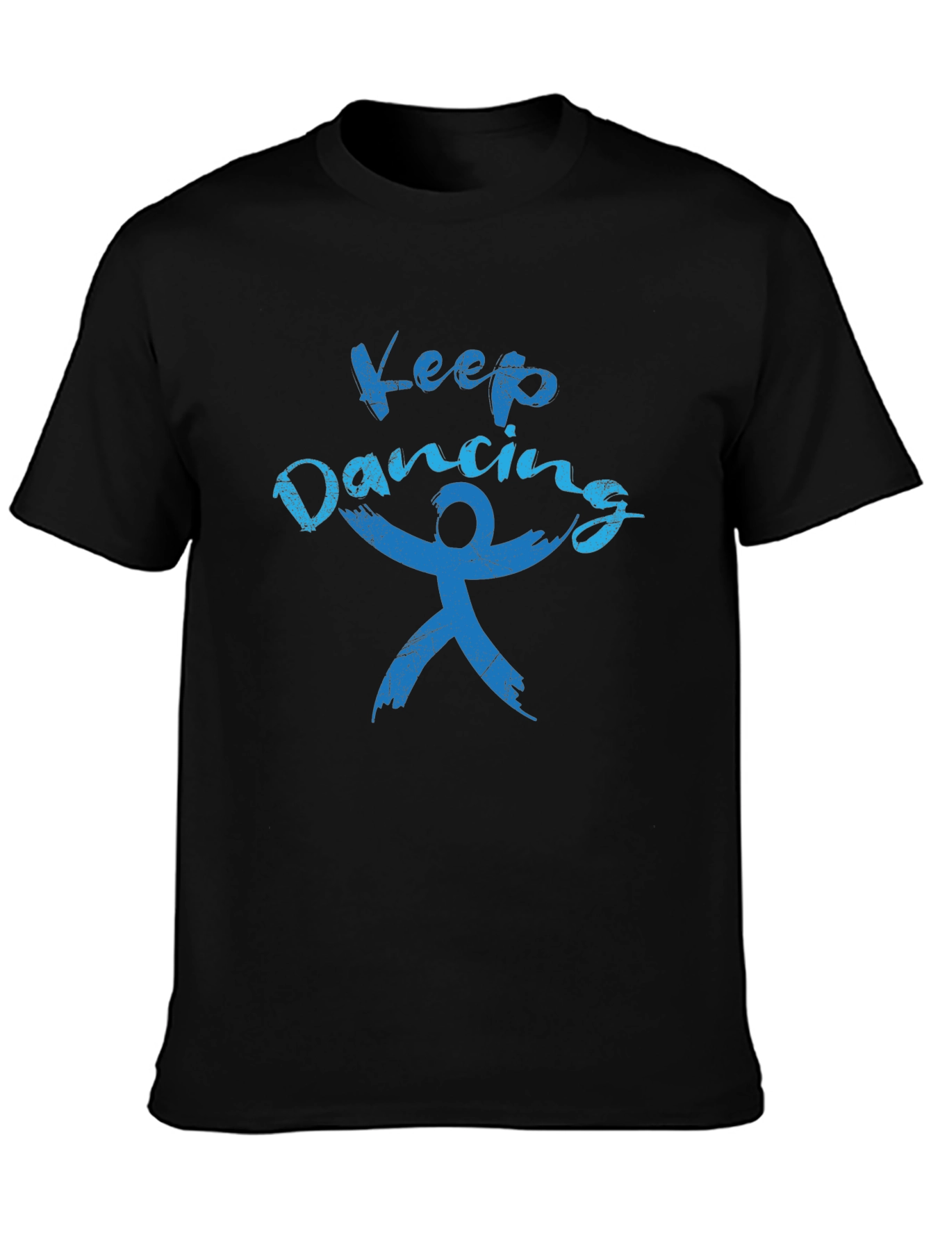 Keep Dancing Black T-Shirt Graphic Tee