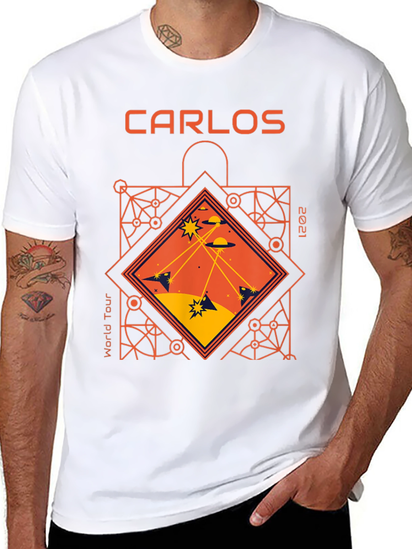 Carlos World Tour 2021 T-Shirt