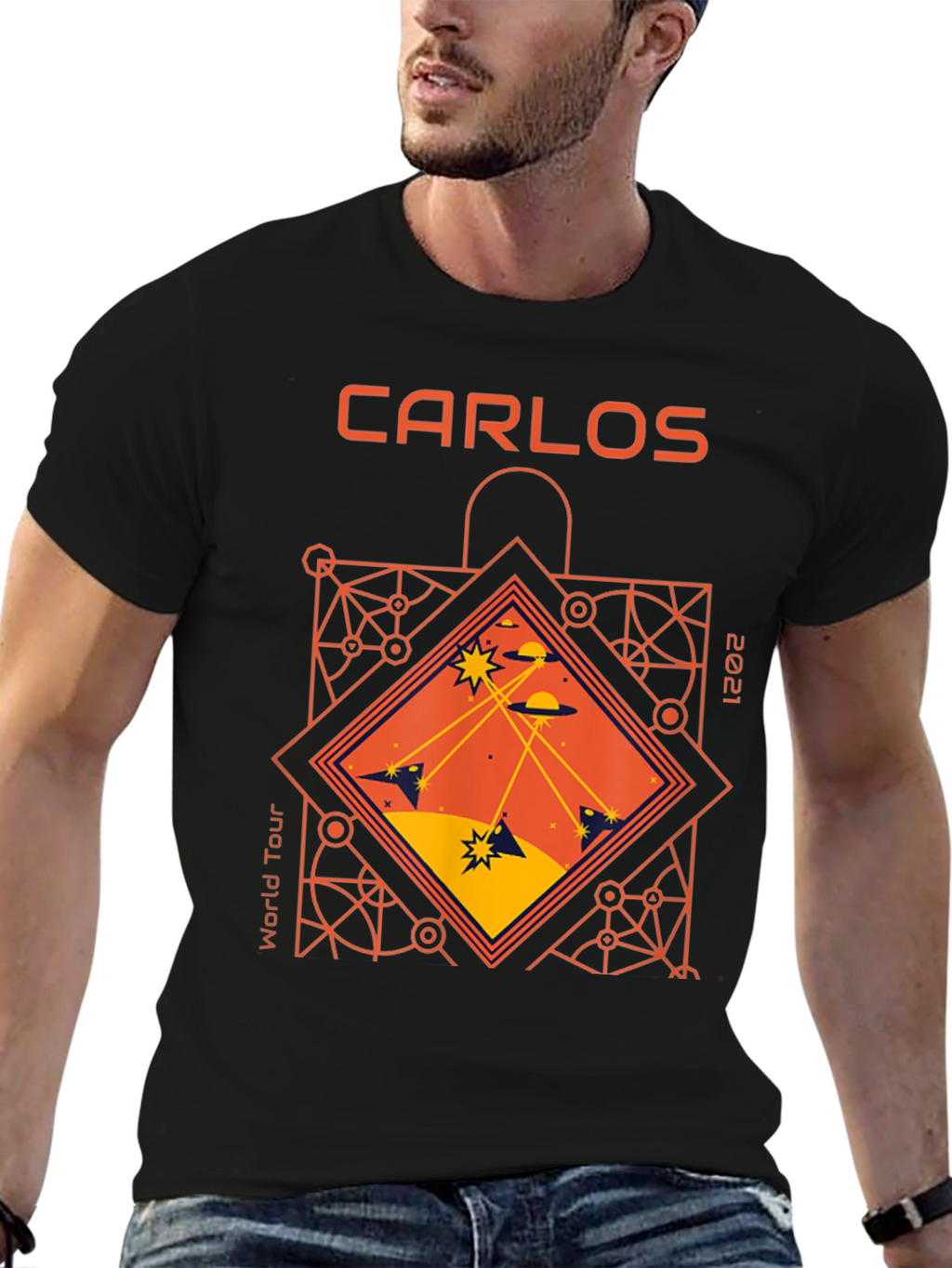 Carlos World Tour 2021 T-Shirt