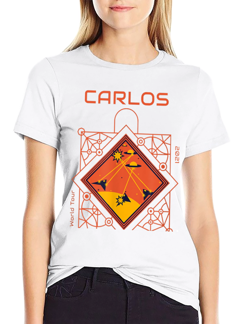 Carlos World Tour 2021 T-Shirt