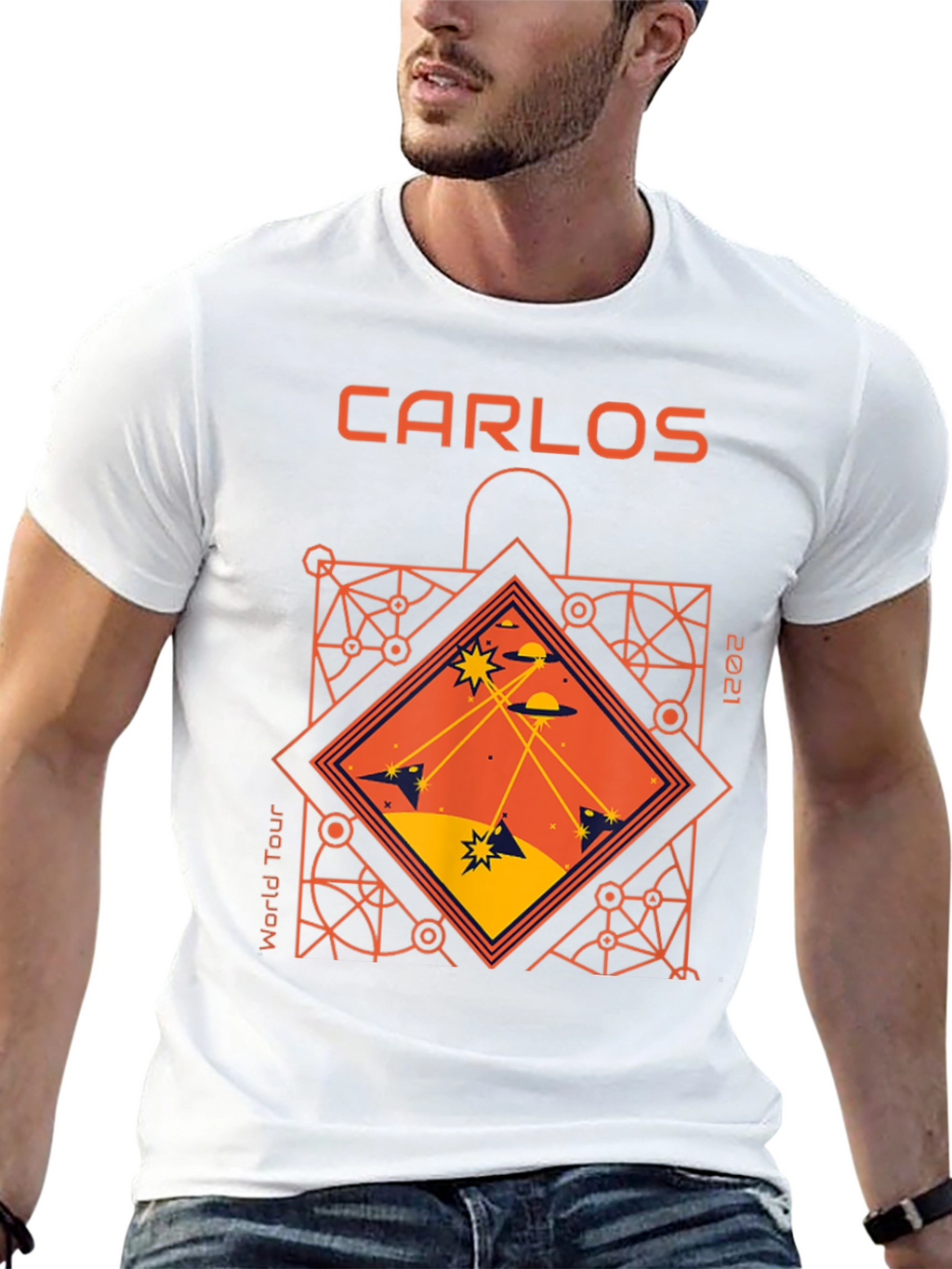 Carlos World Tour 2021 T-Shirt