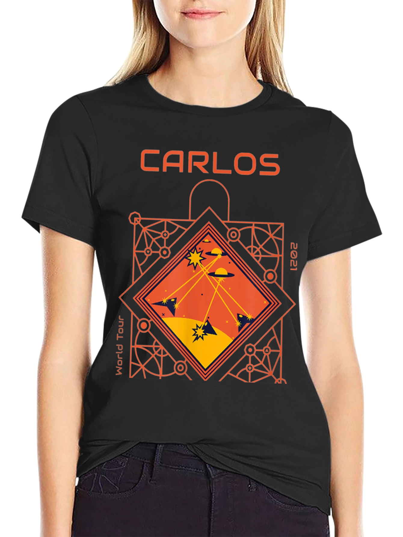 Carlos World Tour 2021 T-Shirt