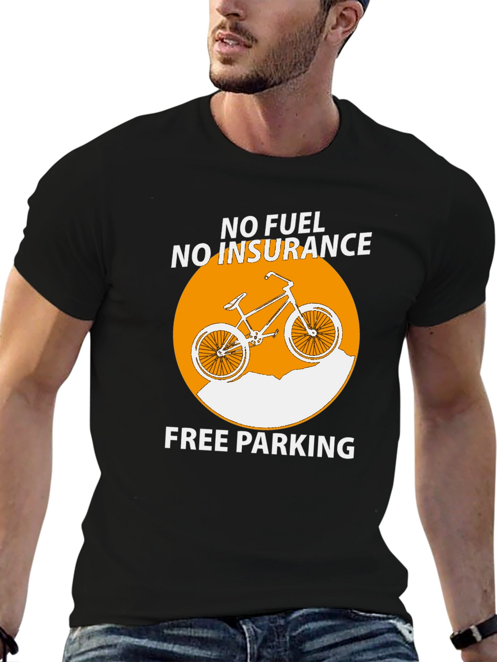 No Fuel No Insurance Bike T-Shirt