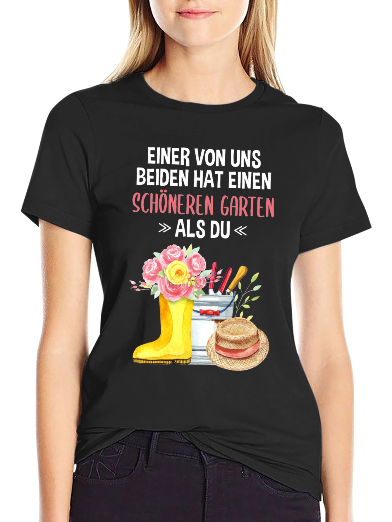 Gardener T-Shirt - One of Us Has A Nicer Garden