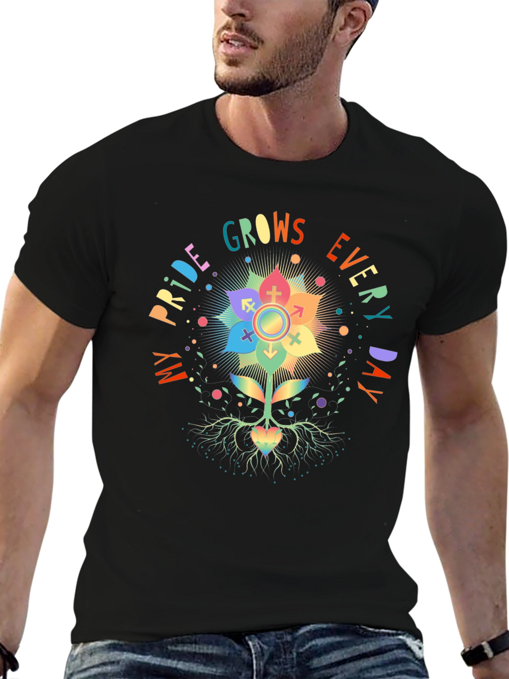 Pride Grows Everyday LGBTQ+ T-Shirt