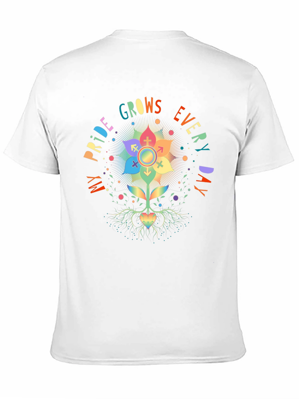 Pride Grows Everyday LGBTQ+ T-Shirt