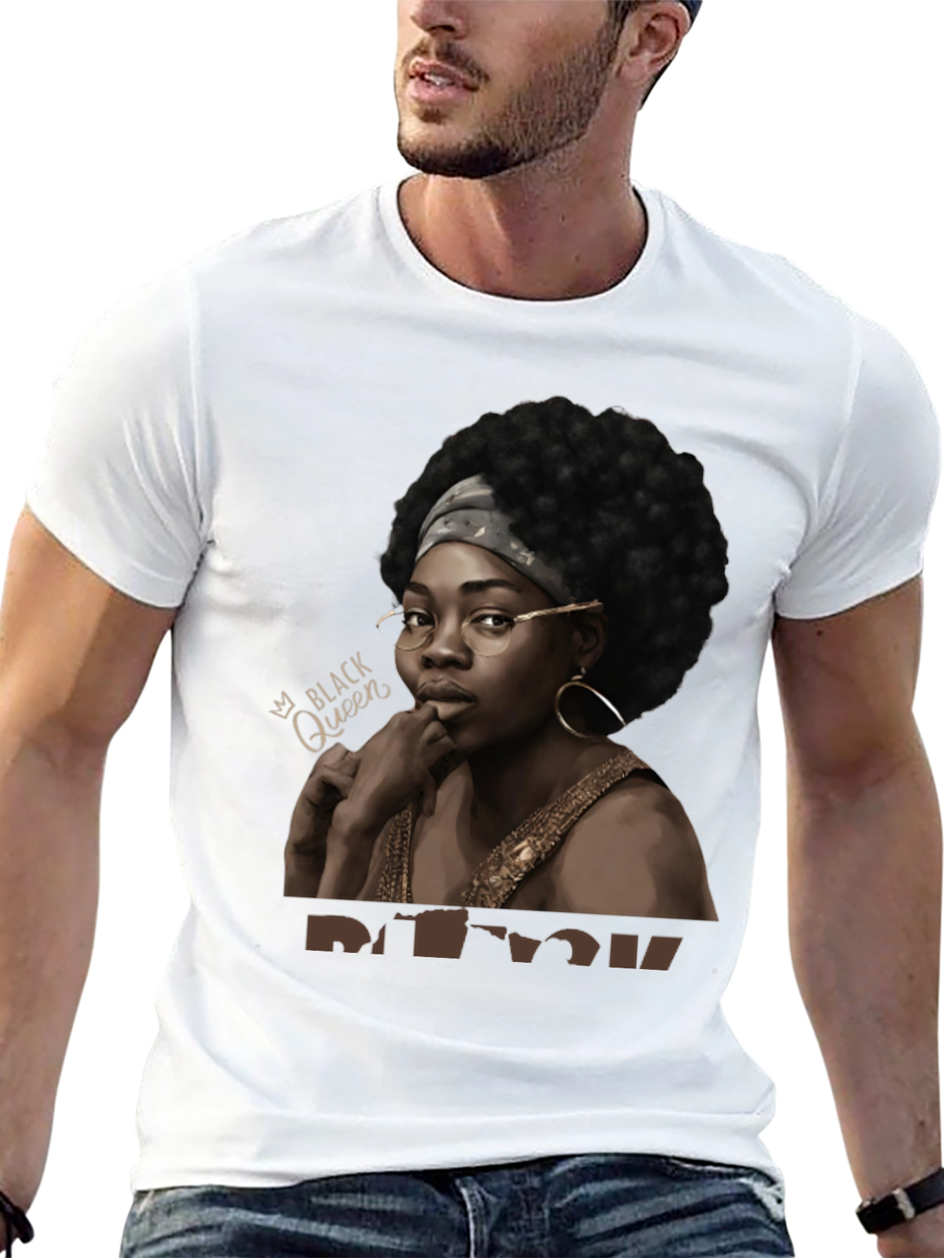 Black Queen Graphic Tee - Stylish Unisex T-Shirt