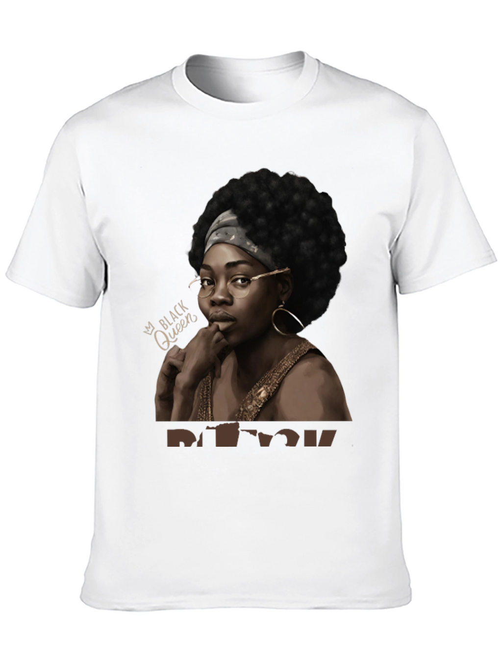 Black Queen Graphic Tee - Stylish Unisex T-Shirt