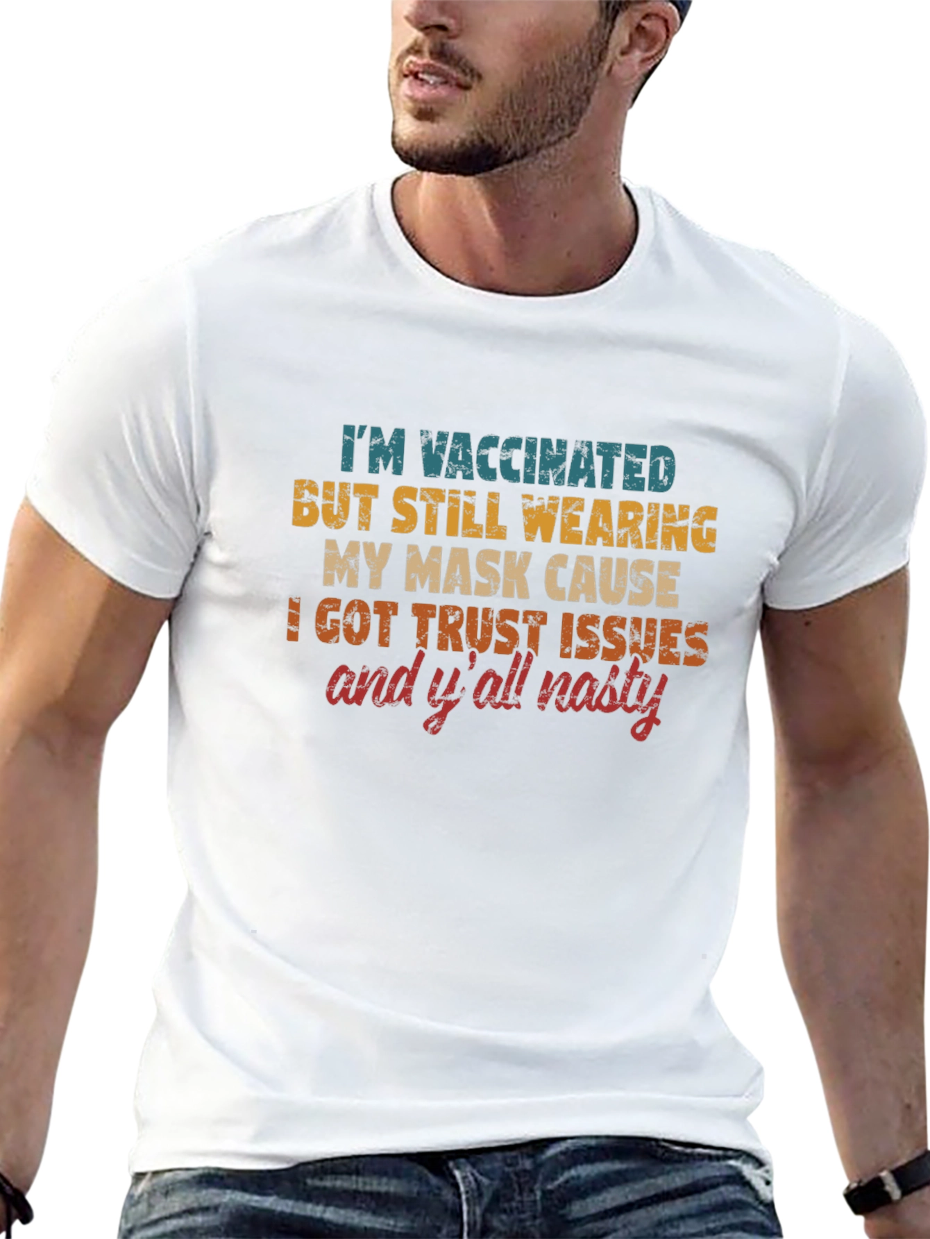 Vaccinated Trust Issues T-Shirt