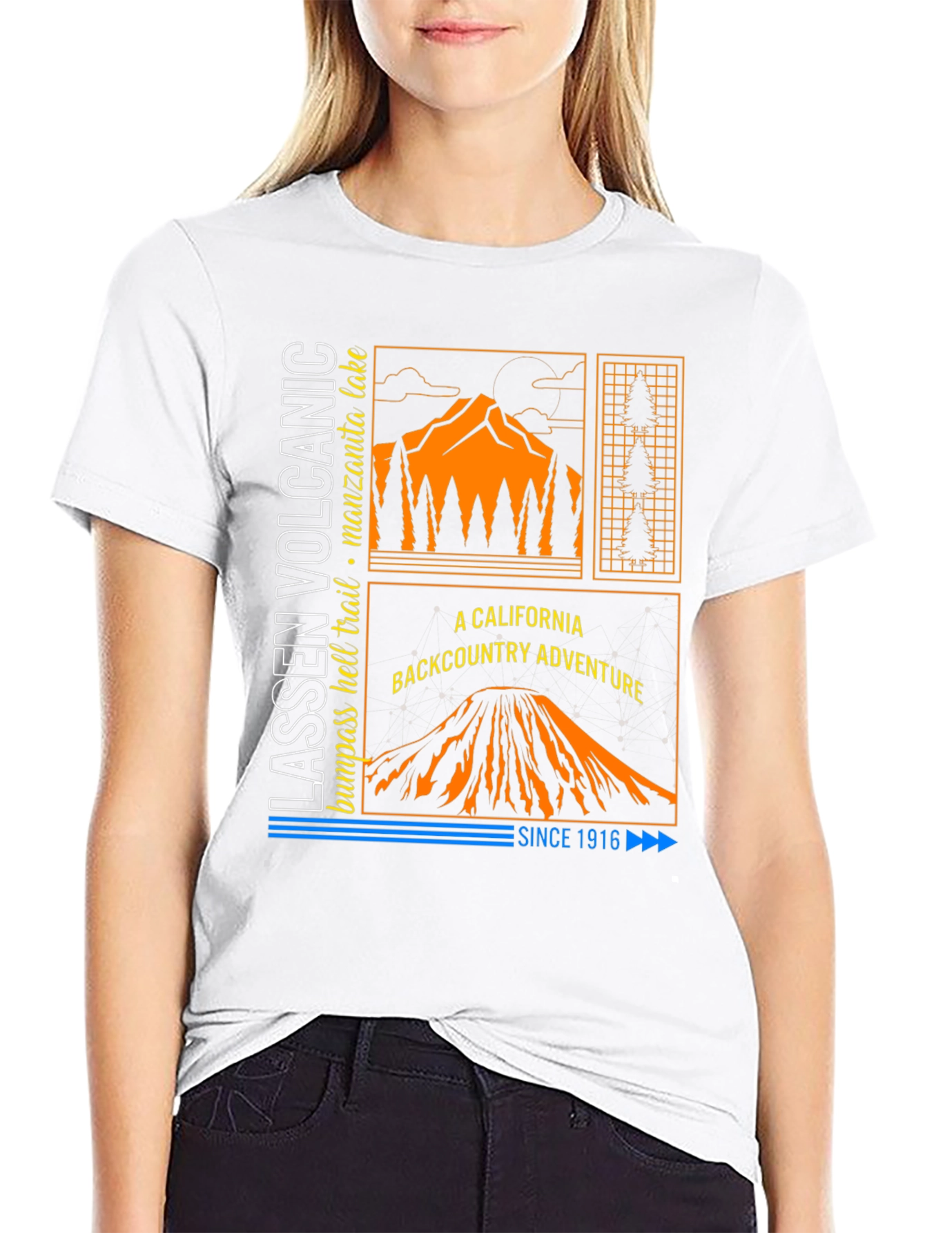 Lassen Volcanic Backcountry Adventure T-Shirt