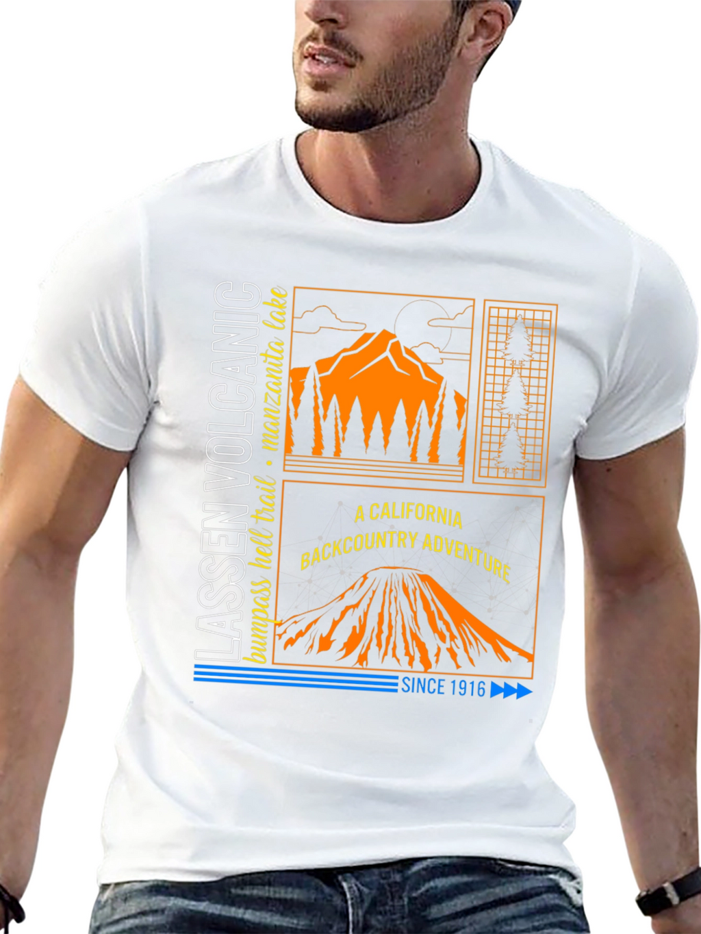 Lassen Volcanic Backcountry Adventure T-Shirt