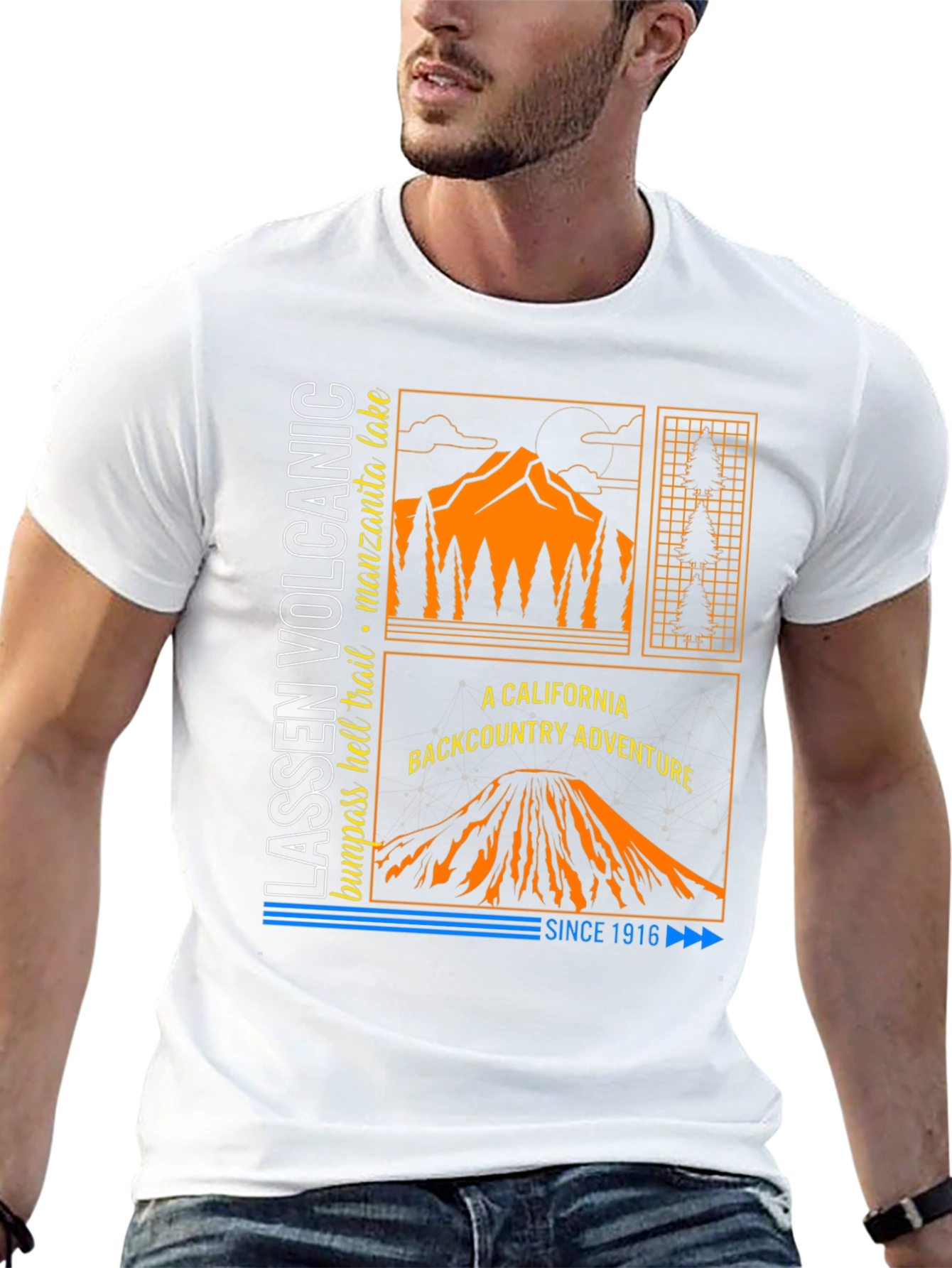 Lassen Volcanic Backcountry Adventure T-Shirt