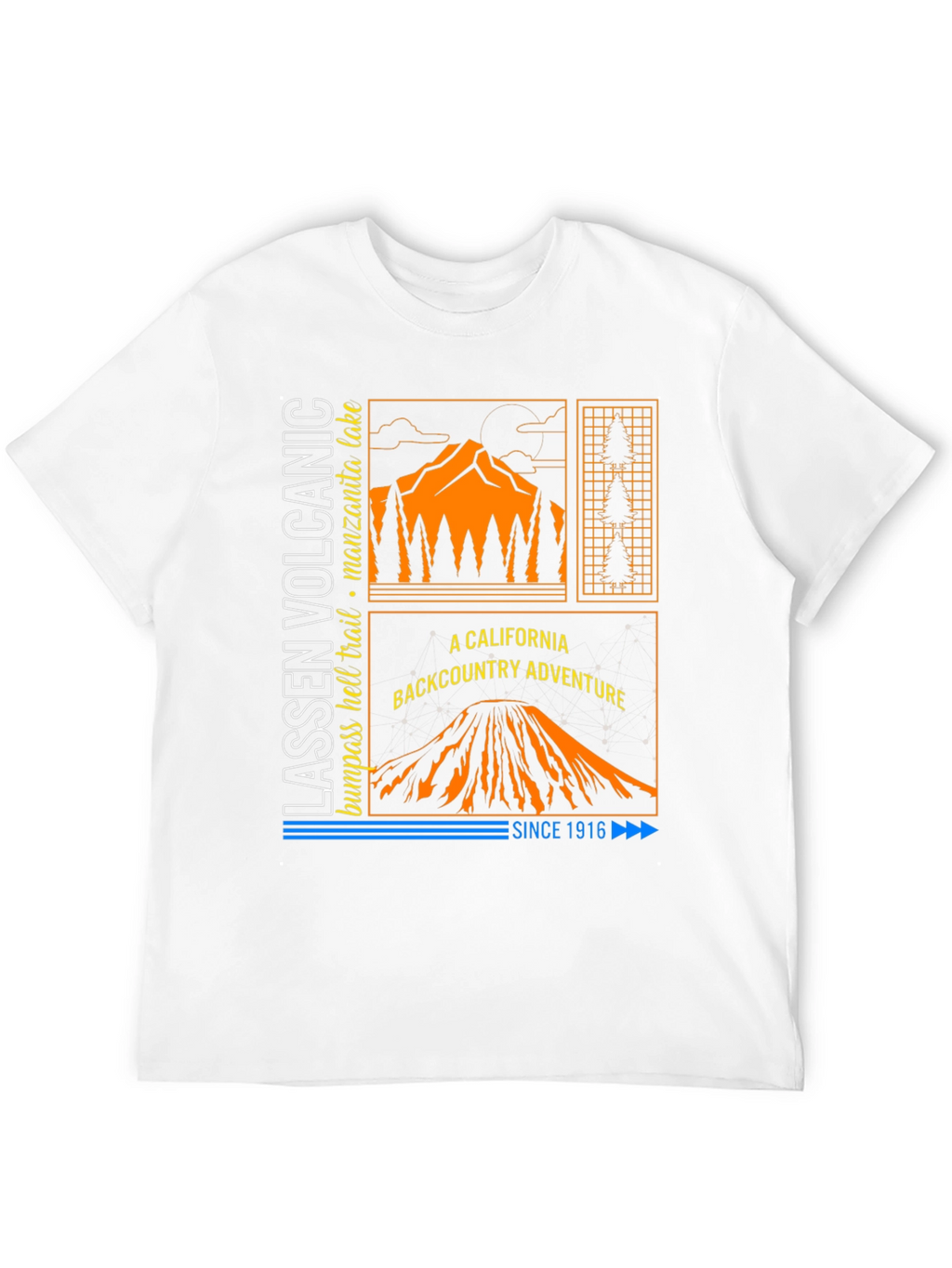 Lassen Volcanic Backcountry Adventure T-Shirt