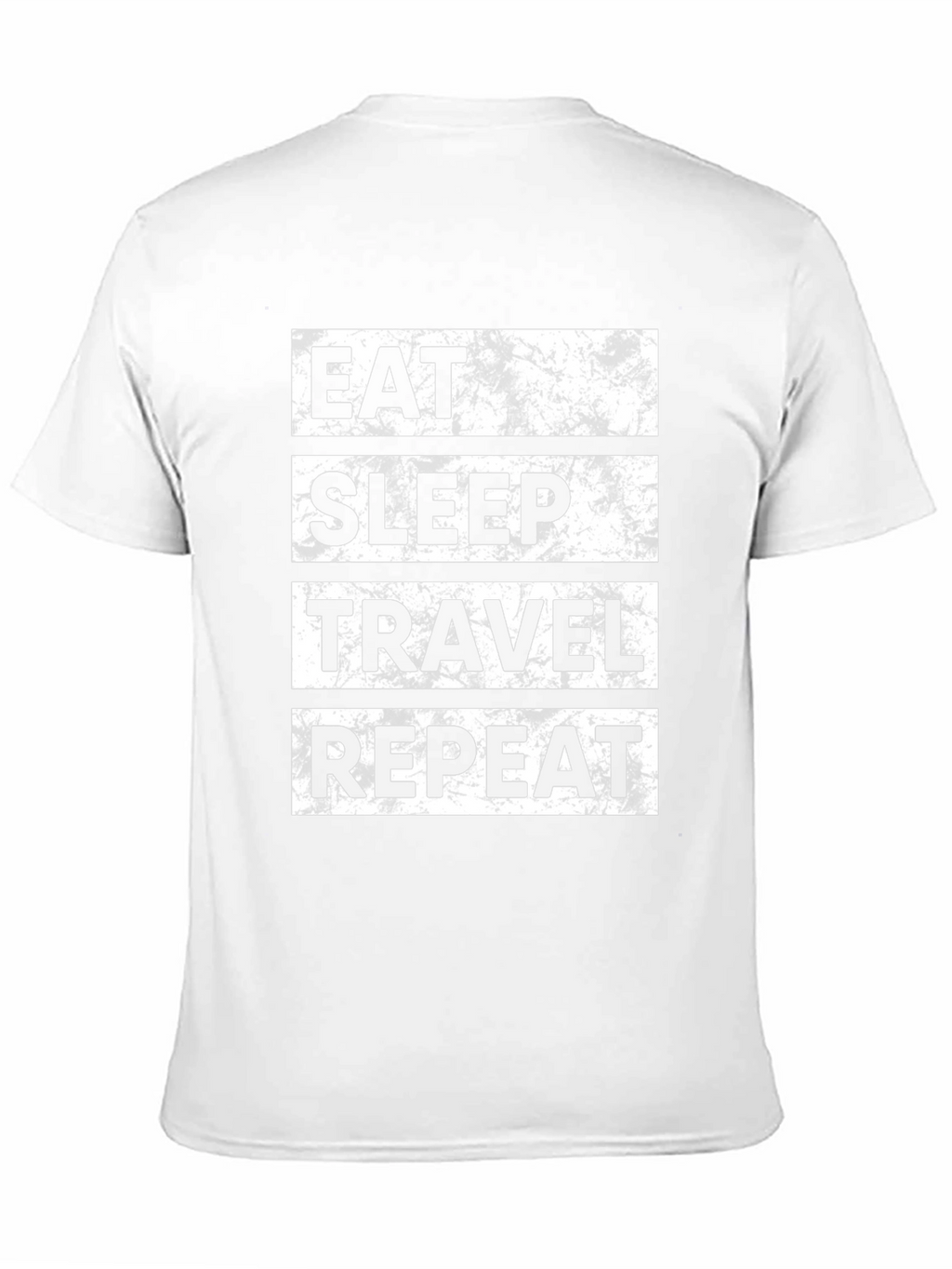 Eat Sleep Travel Repeat Graphic Tee