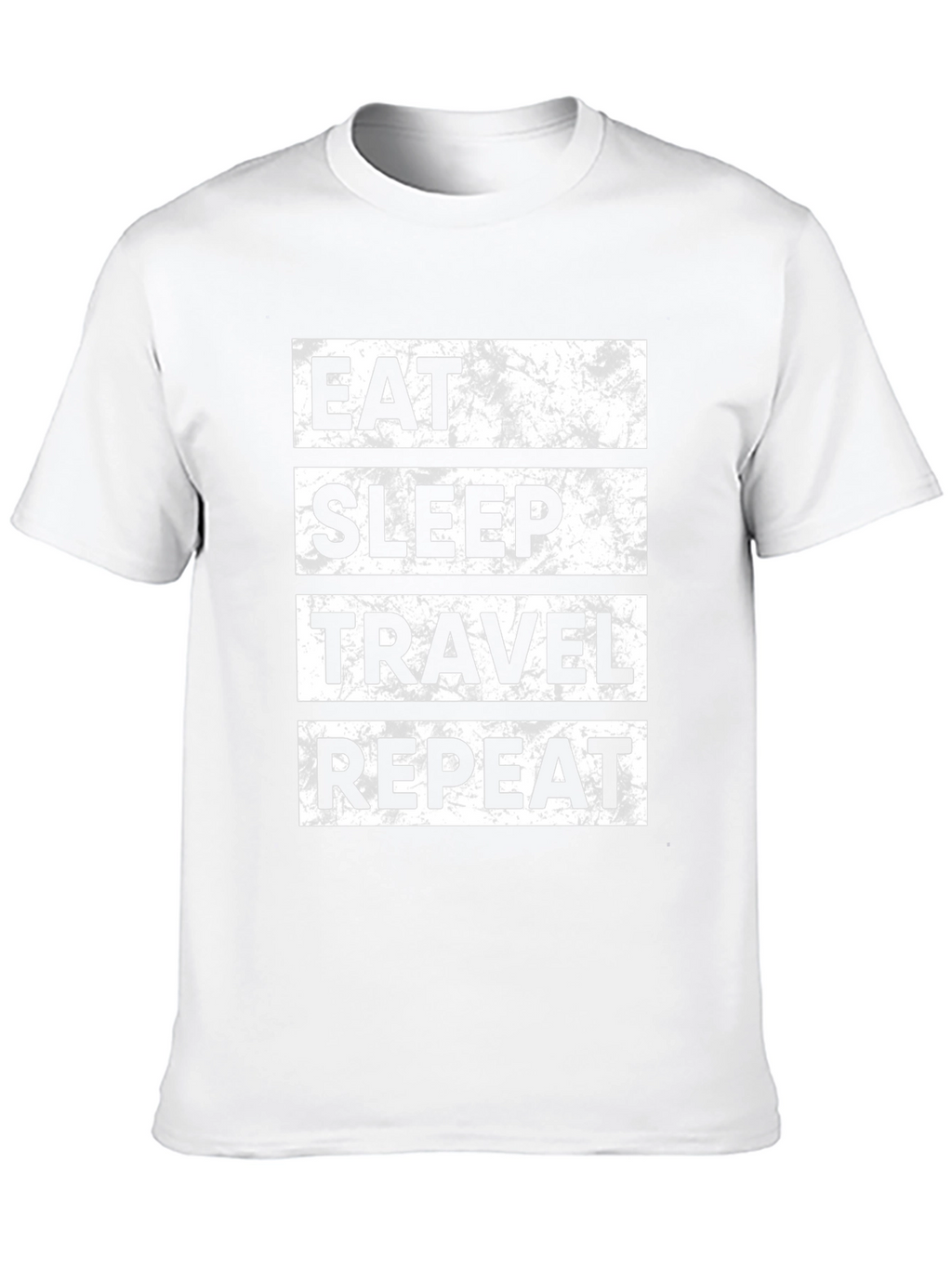 Eat Sleep Travel Repeat Graphic Tee