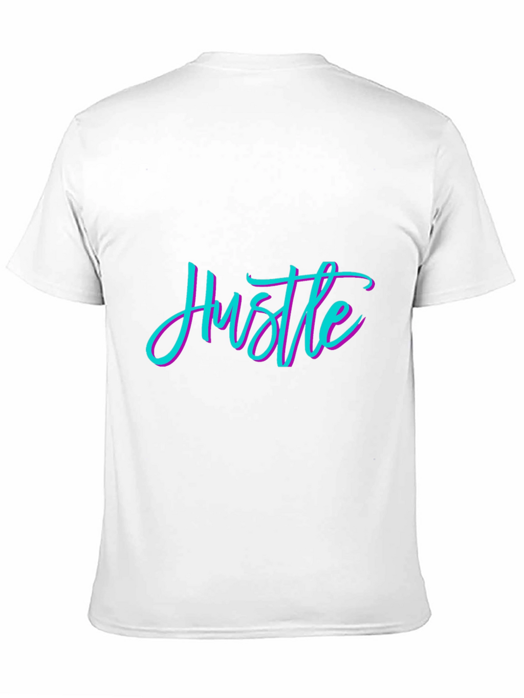 Hustle Graphic Black T-Shirt - Premium Comfort