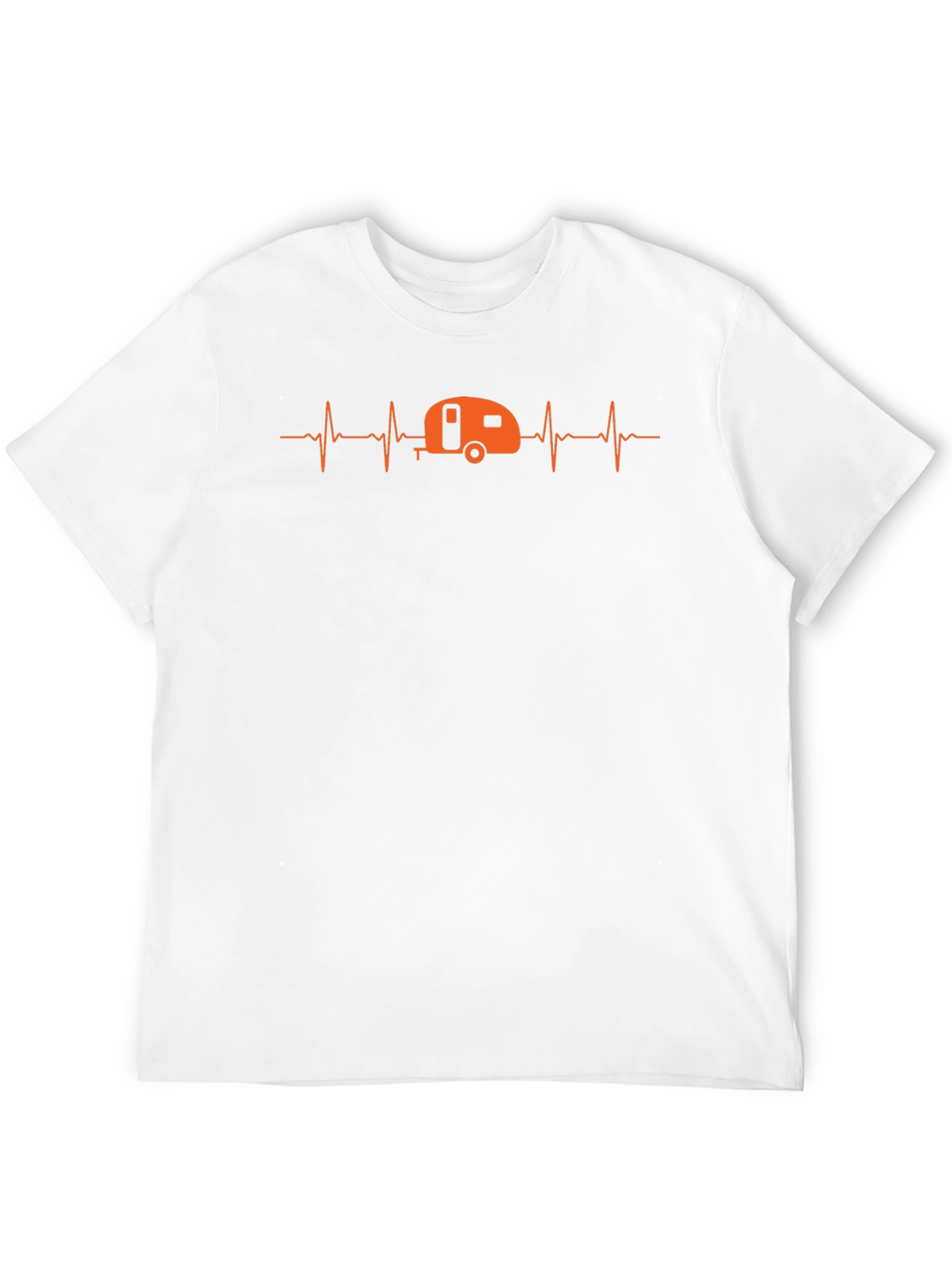 Camping Heartbeat T-Shirt - Adventure is Calling!