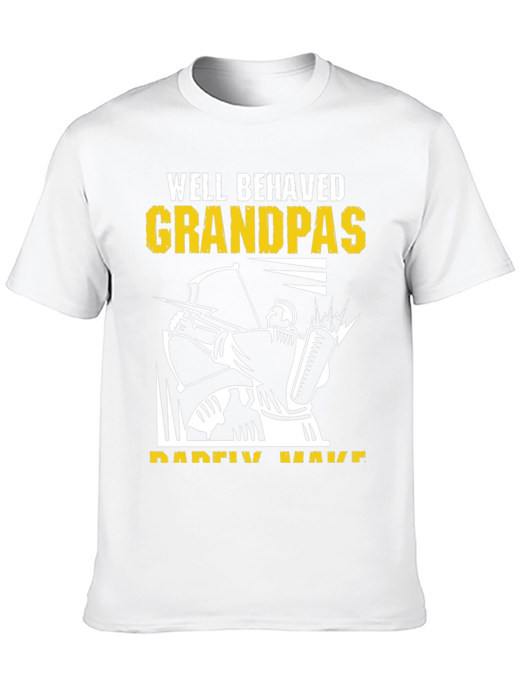 Well Behaved Grandpas Archery T-Shirt