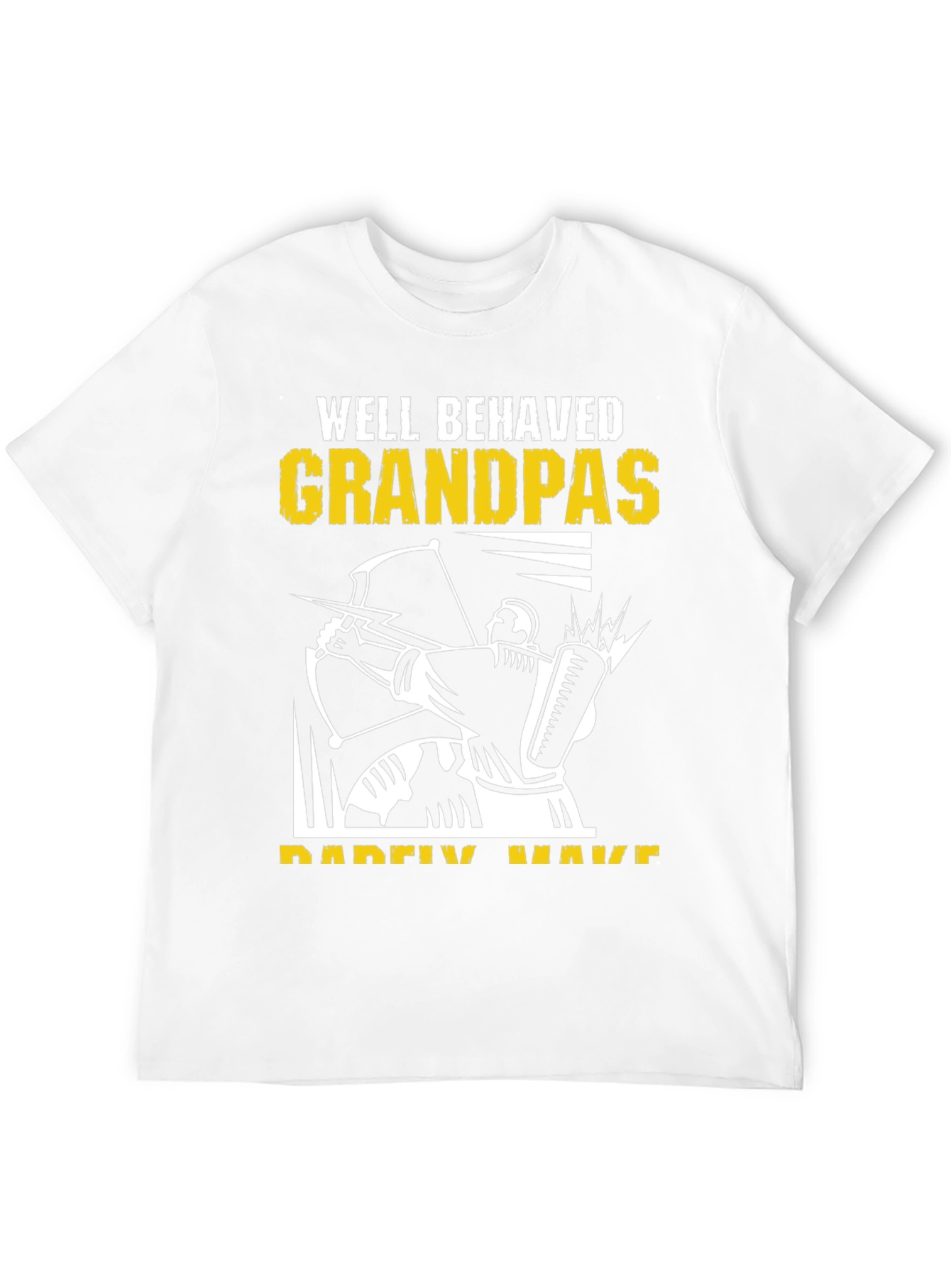 Well Behaved Grandpas Archery T-Shirt
