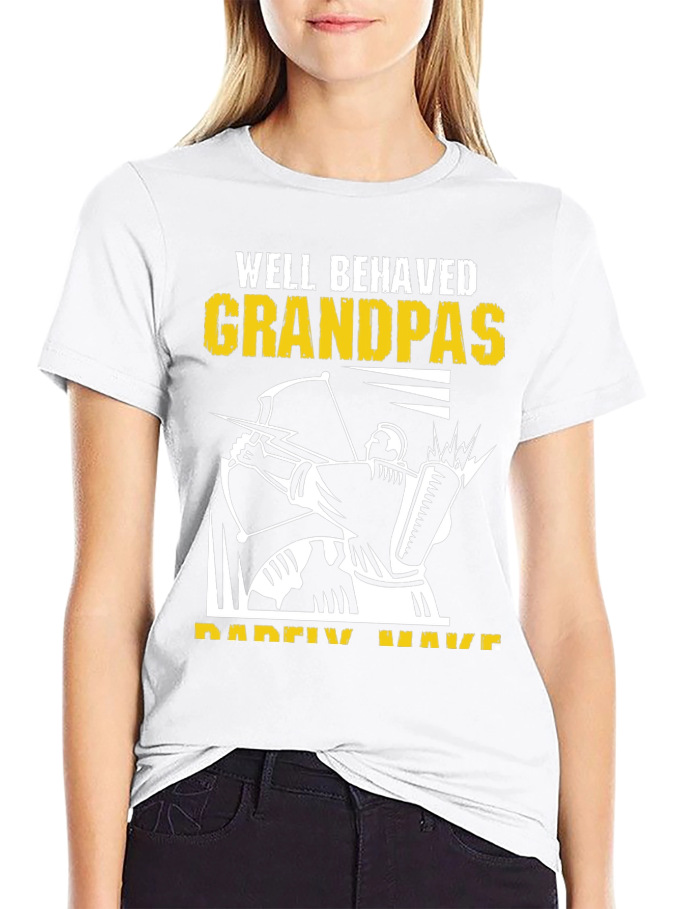 Well Behaved Grandpas Archery T-Shirt