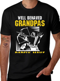 Well Behaved Grandpas Archery T-Shirt