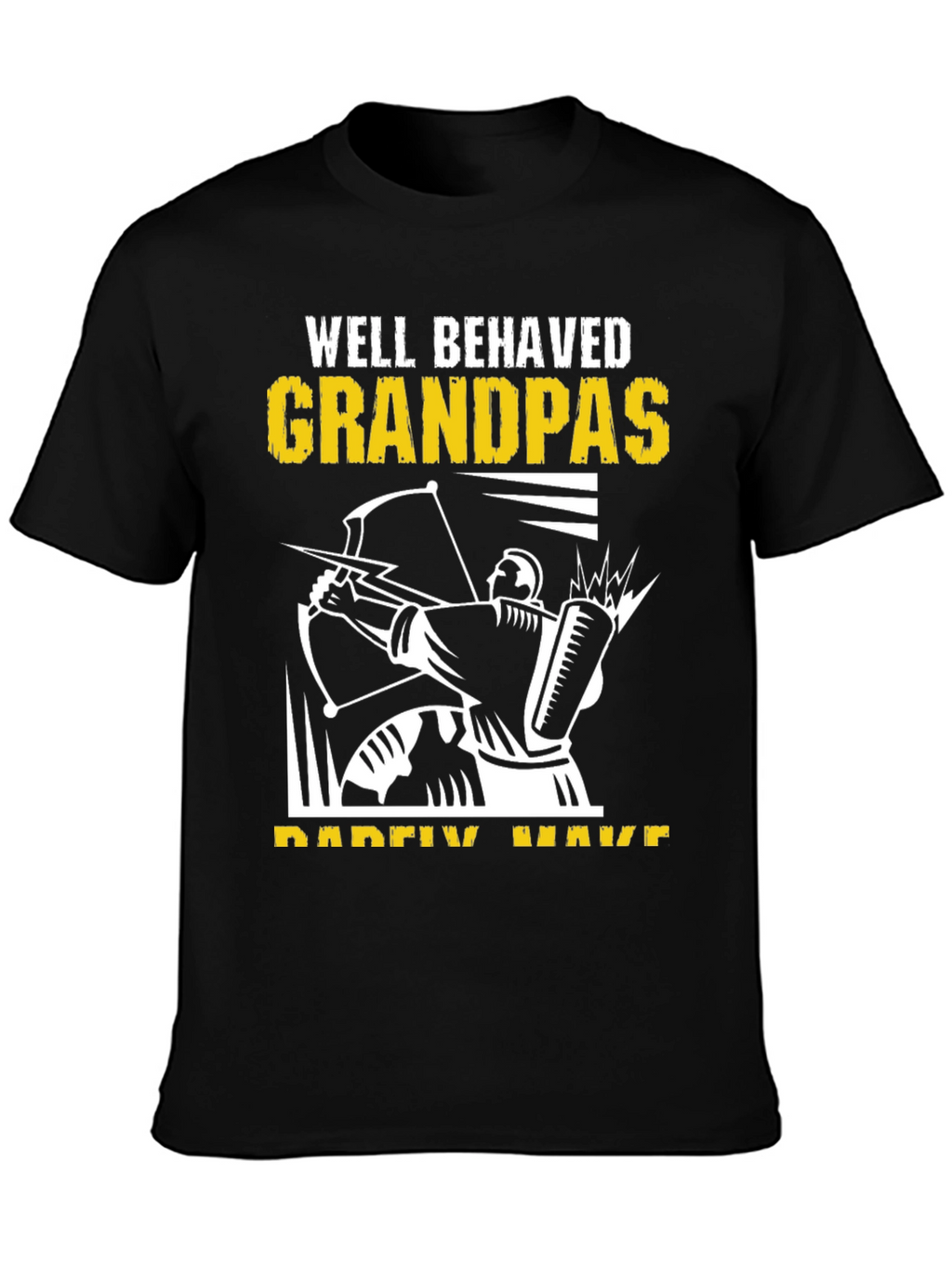 Well Behaved Grandpas Archery T-Shirt