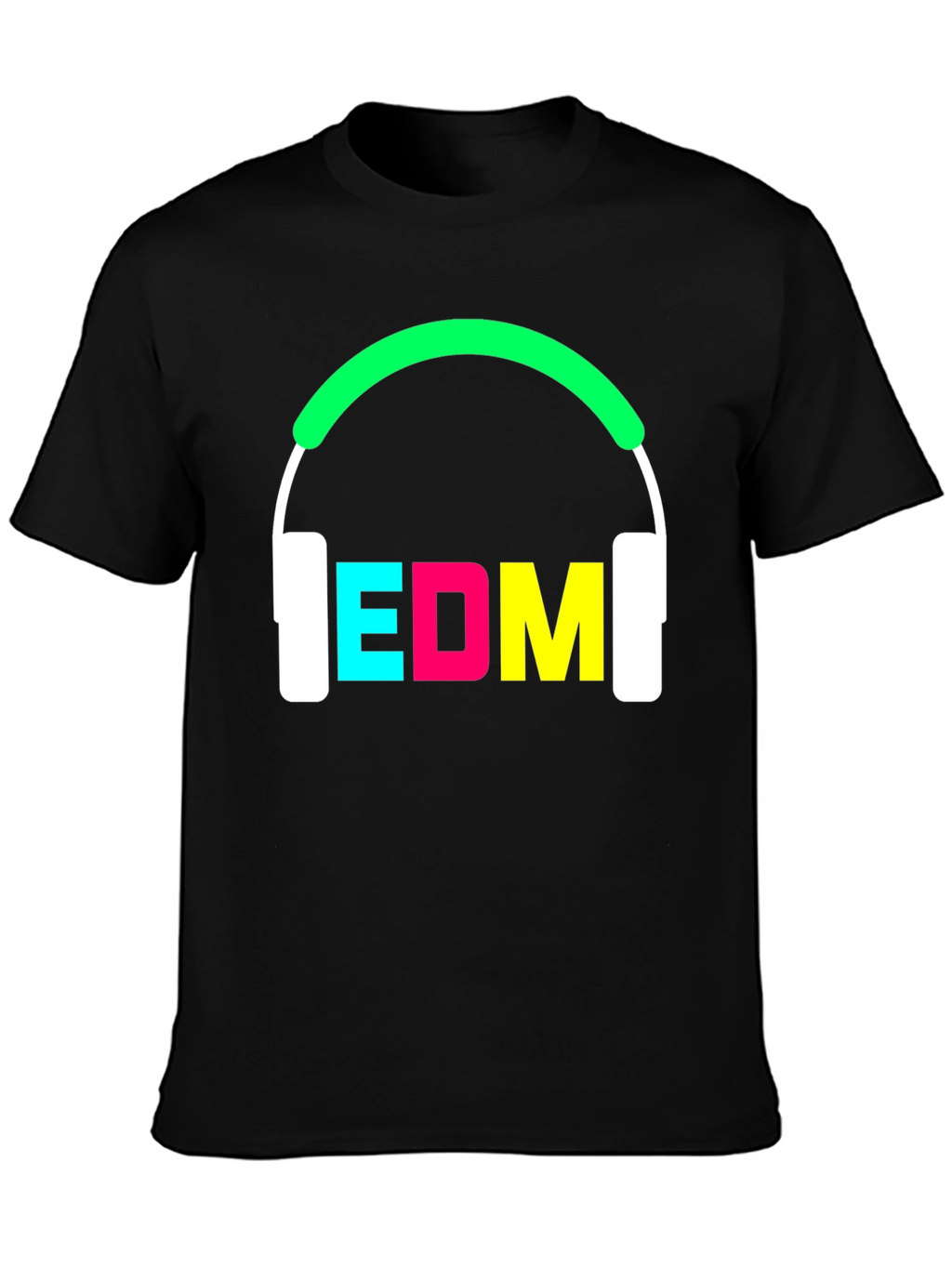 EDM Headphones Graphic Tee