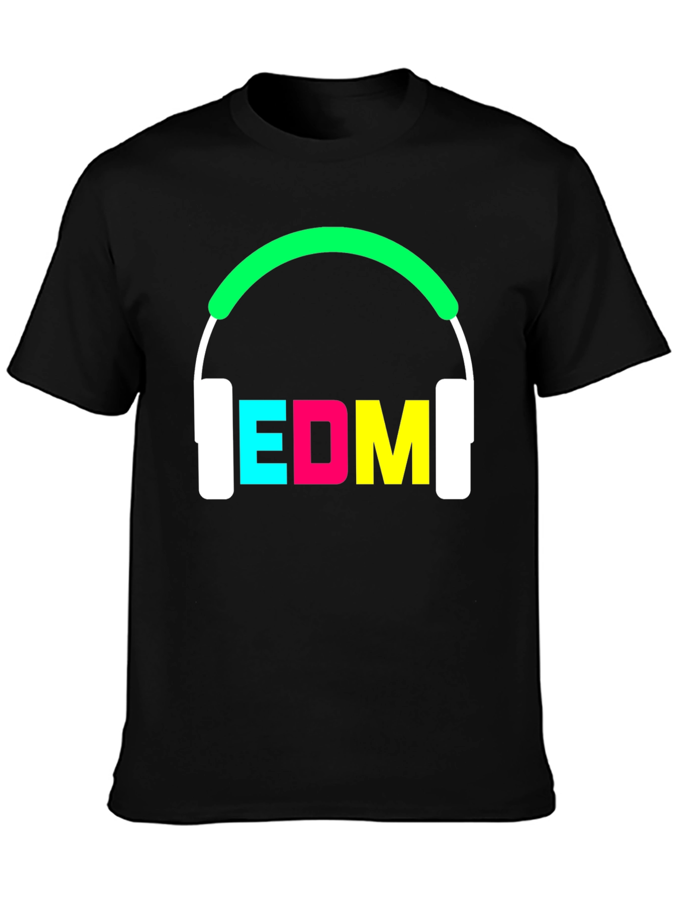 EDM Headphones Graphic Tee