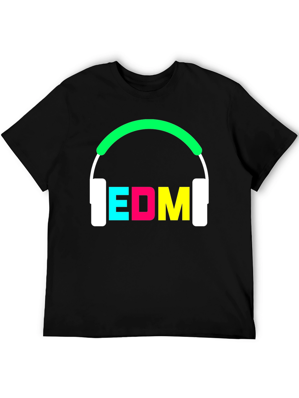 EDM Headphones Graphic Tee