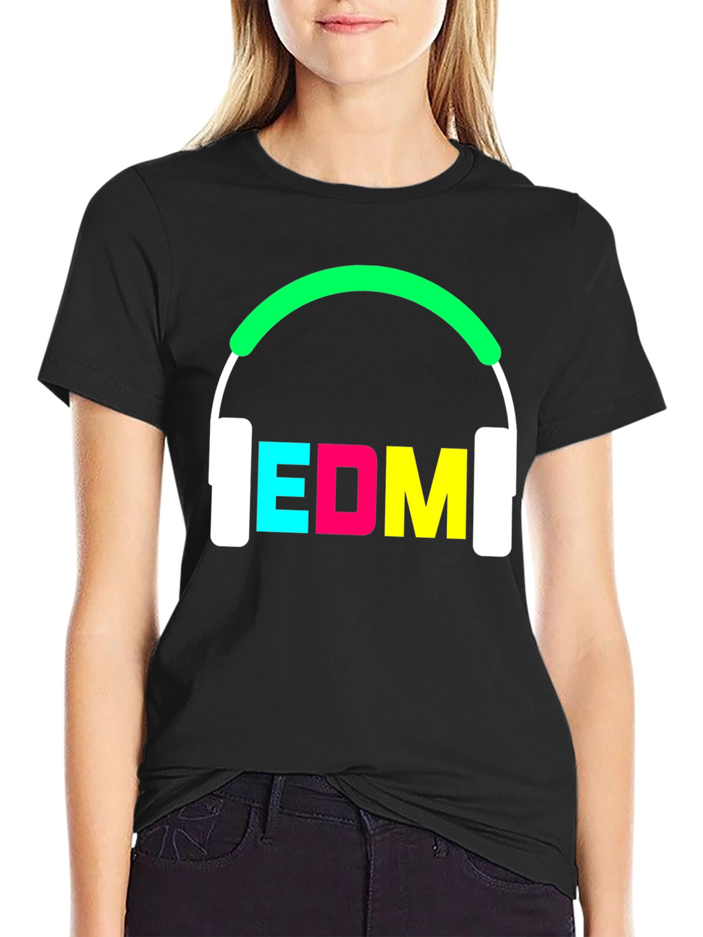 EDM Headphones Graphic Tee