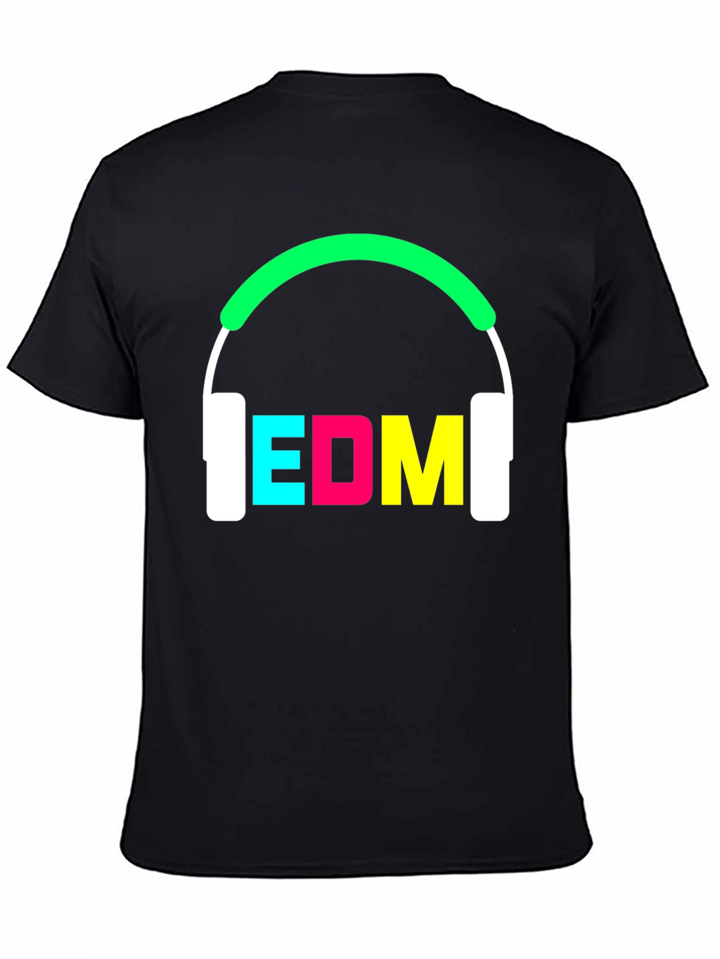 EDM Headphones Graphic Tee