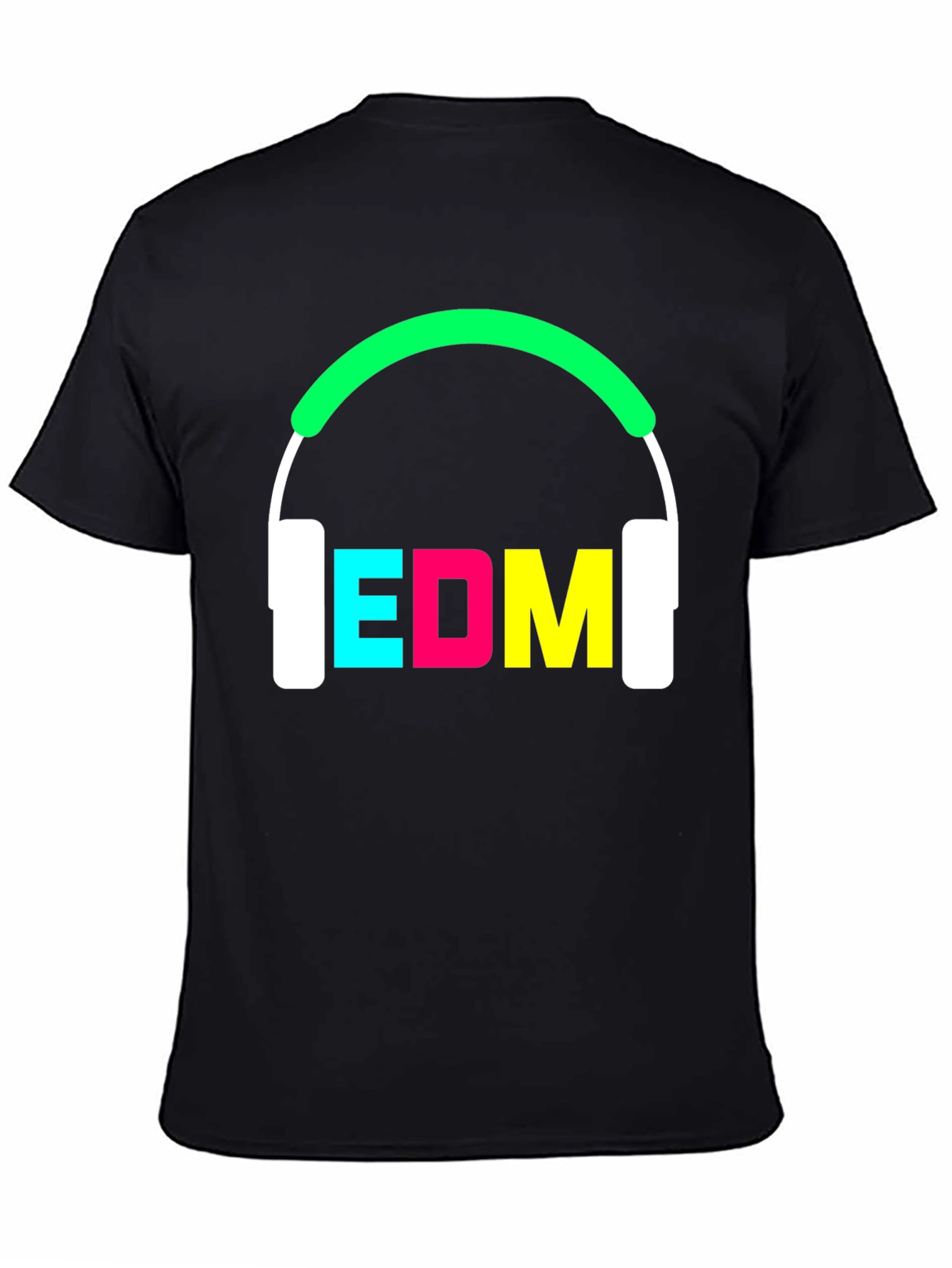 EDM Headphones Graphic Tee