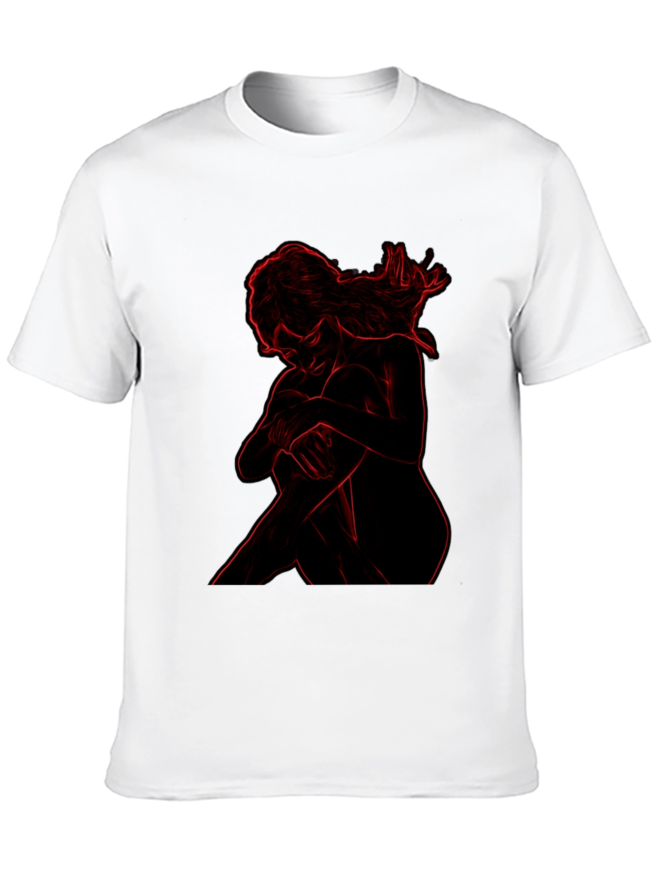 Contour Graphic Black T-Shirt