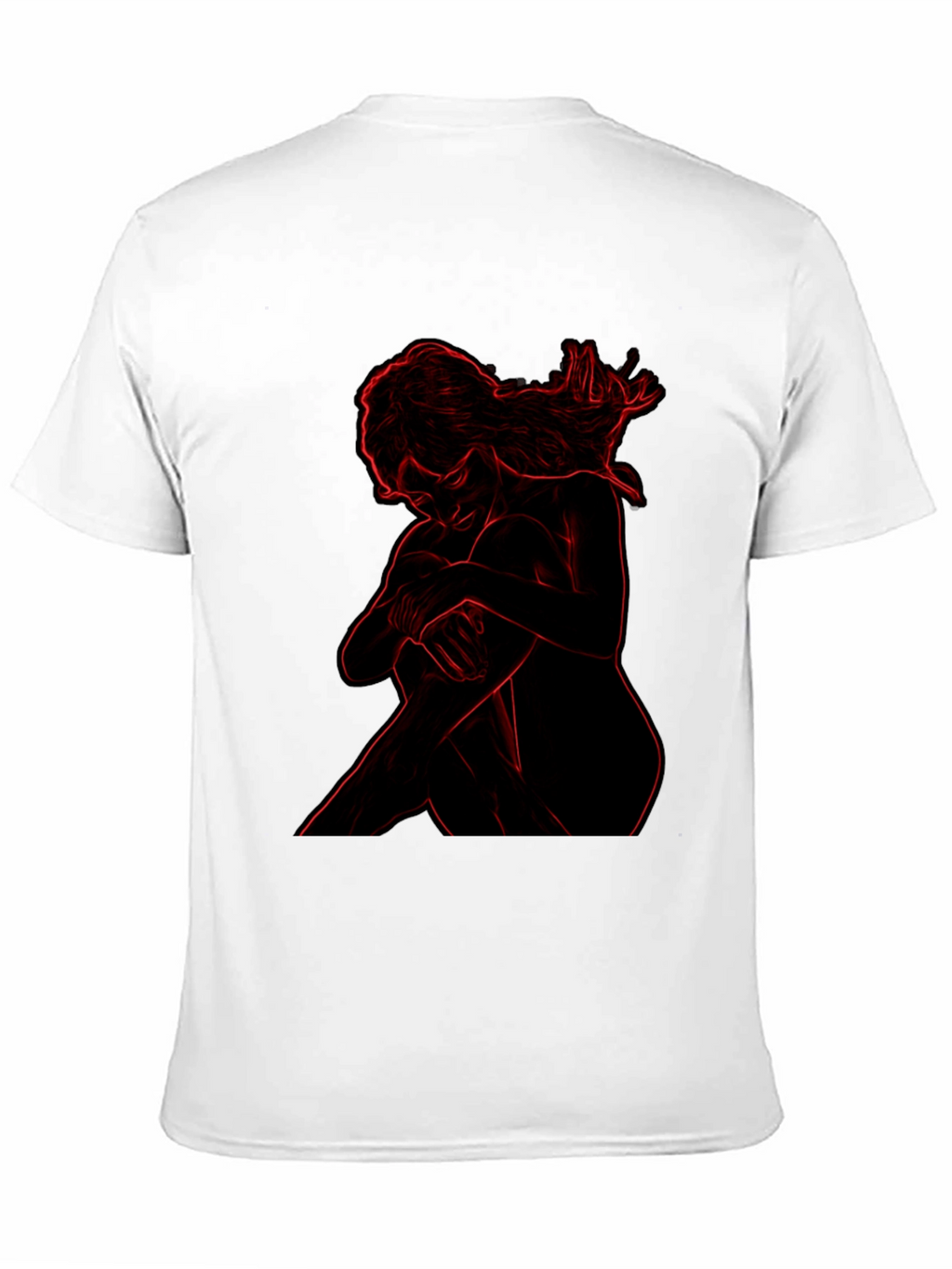 Contour Graphic Black T-Shirt