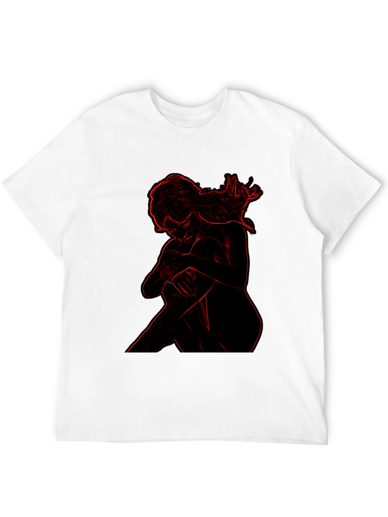 Contour Graphic Black T-Shirt