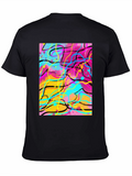 Abstract Art Tee - Vibrant Graphic Design