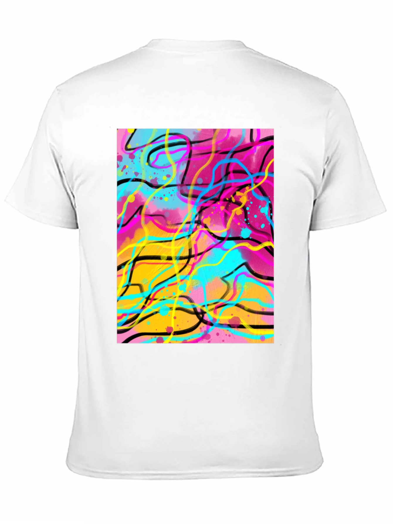 Abstract Art Tee - Vibrant Graphic Design