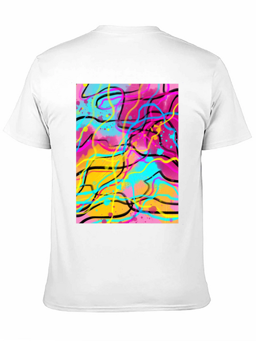 Abstract Art Tee - Vibrant Graphic Design