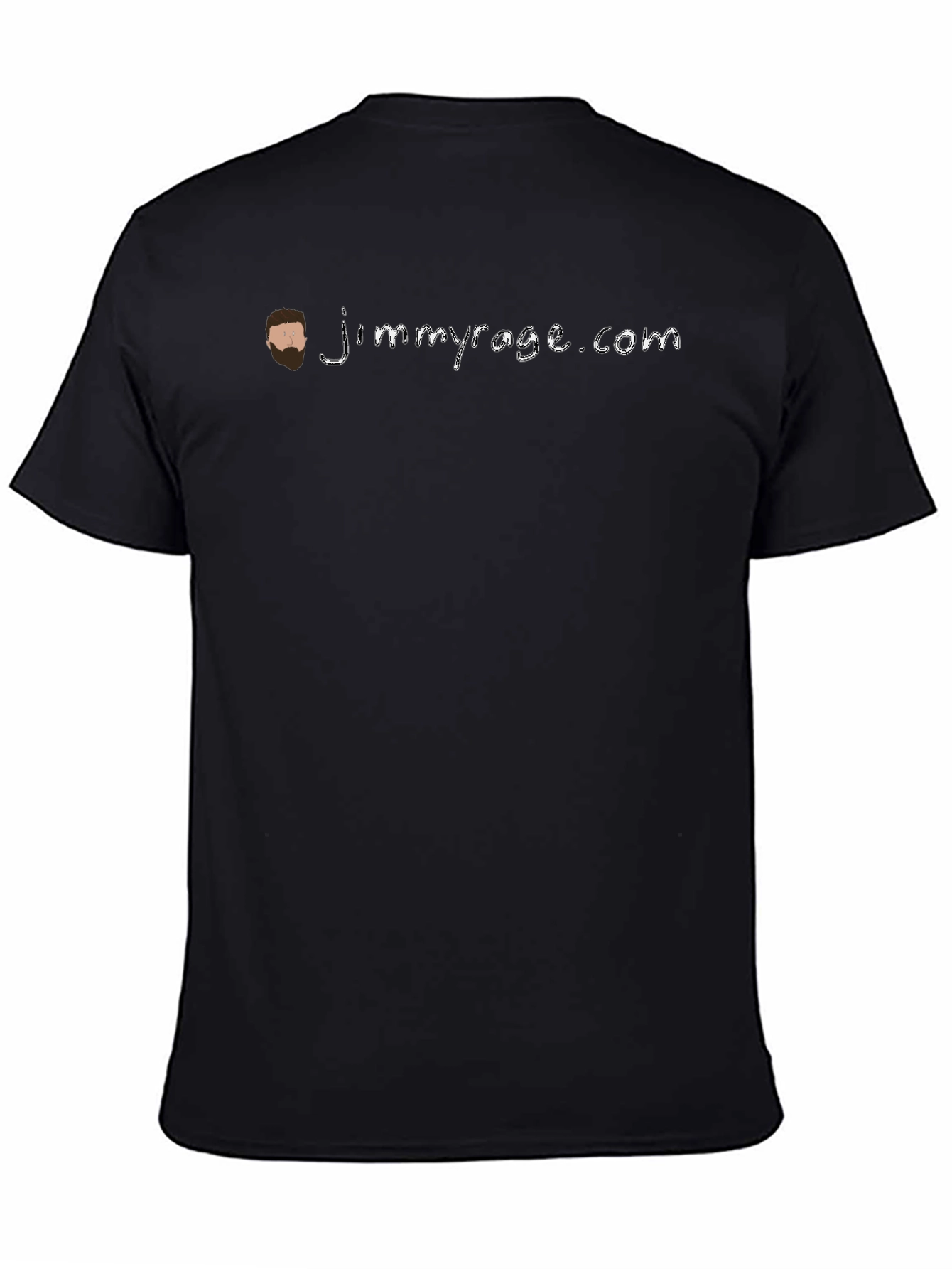 JimmyRage.com Black T-Shirt - Stylish & Comfortable