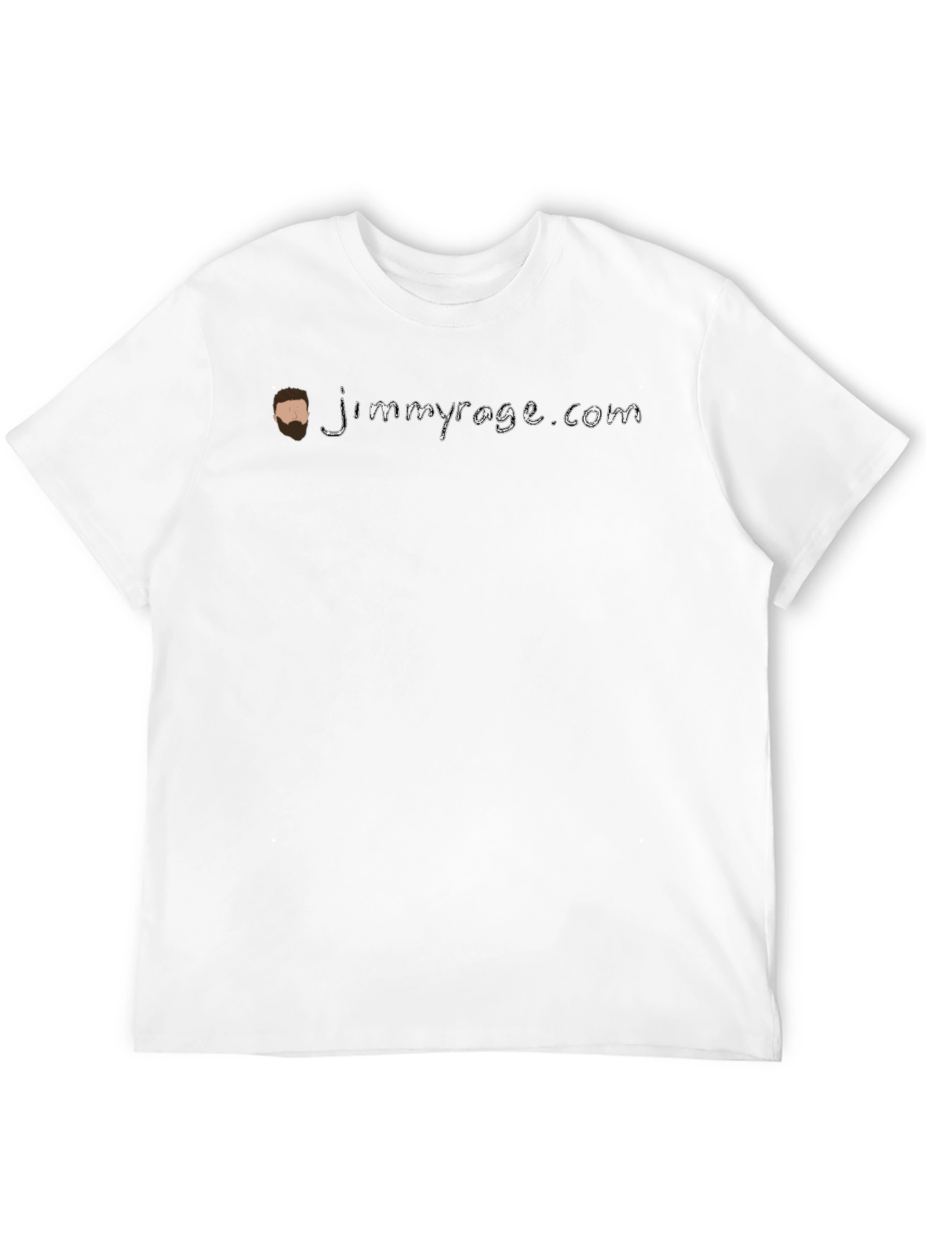 JimmyRage.com Black T-Shirt - Stylish & Comfortable