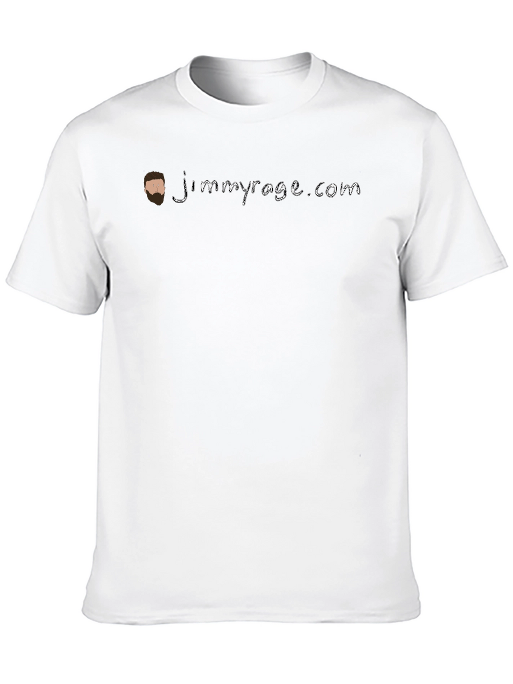 JimmyRage.com Black T-Shirt - Stylish & Comfortable