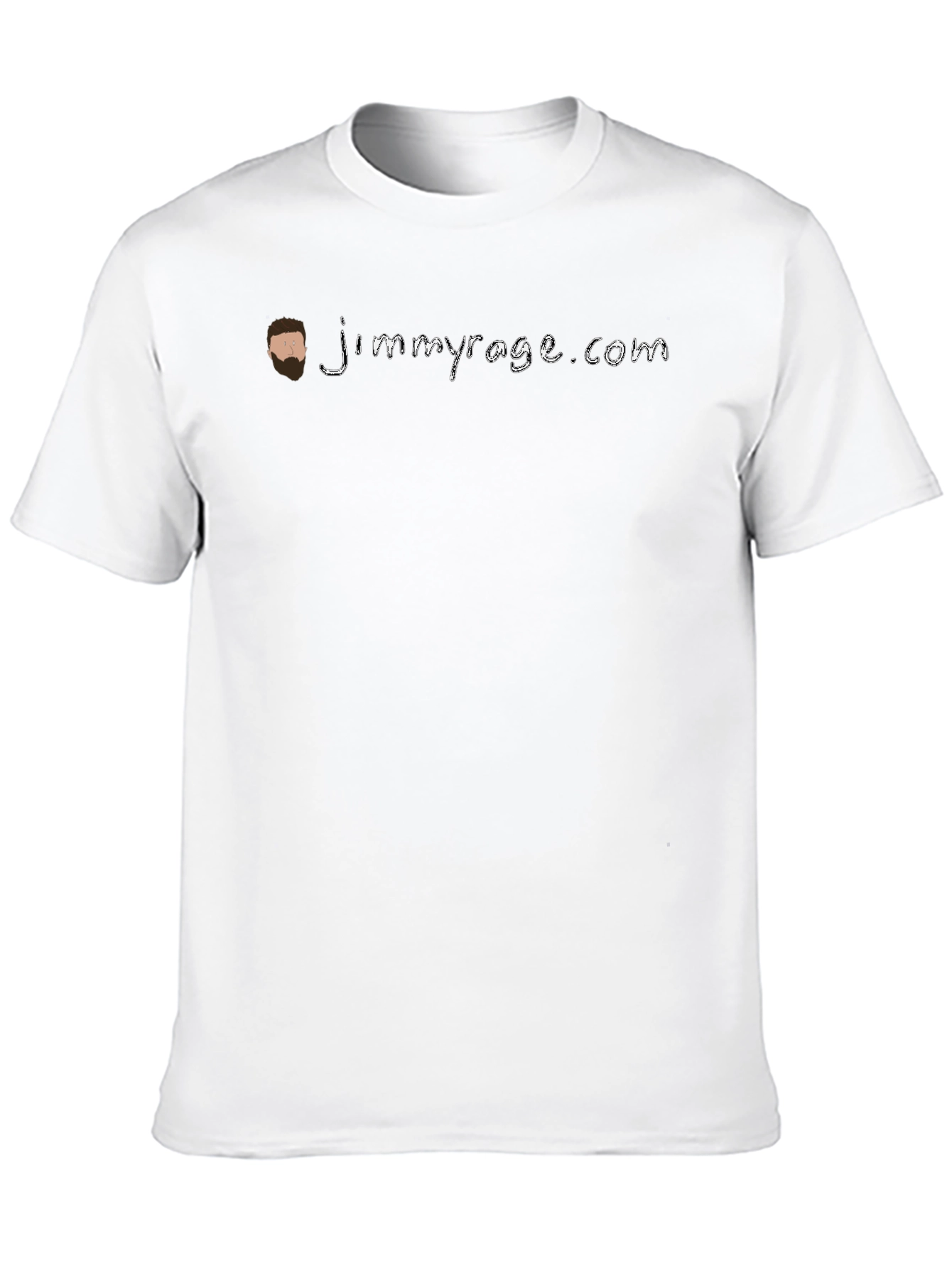 JimmyRage.com Black T-Shirt - Stylish & Comfortable