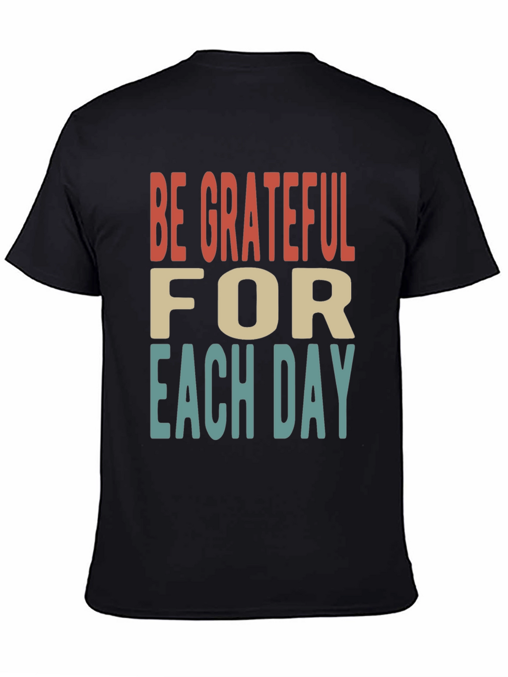 Be Grateful Graphic T-Shirt - Trendy Retro Style