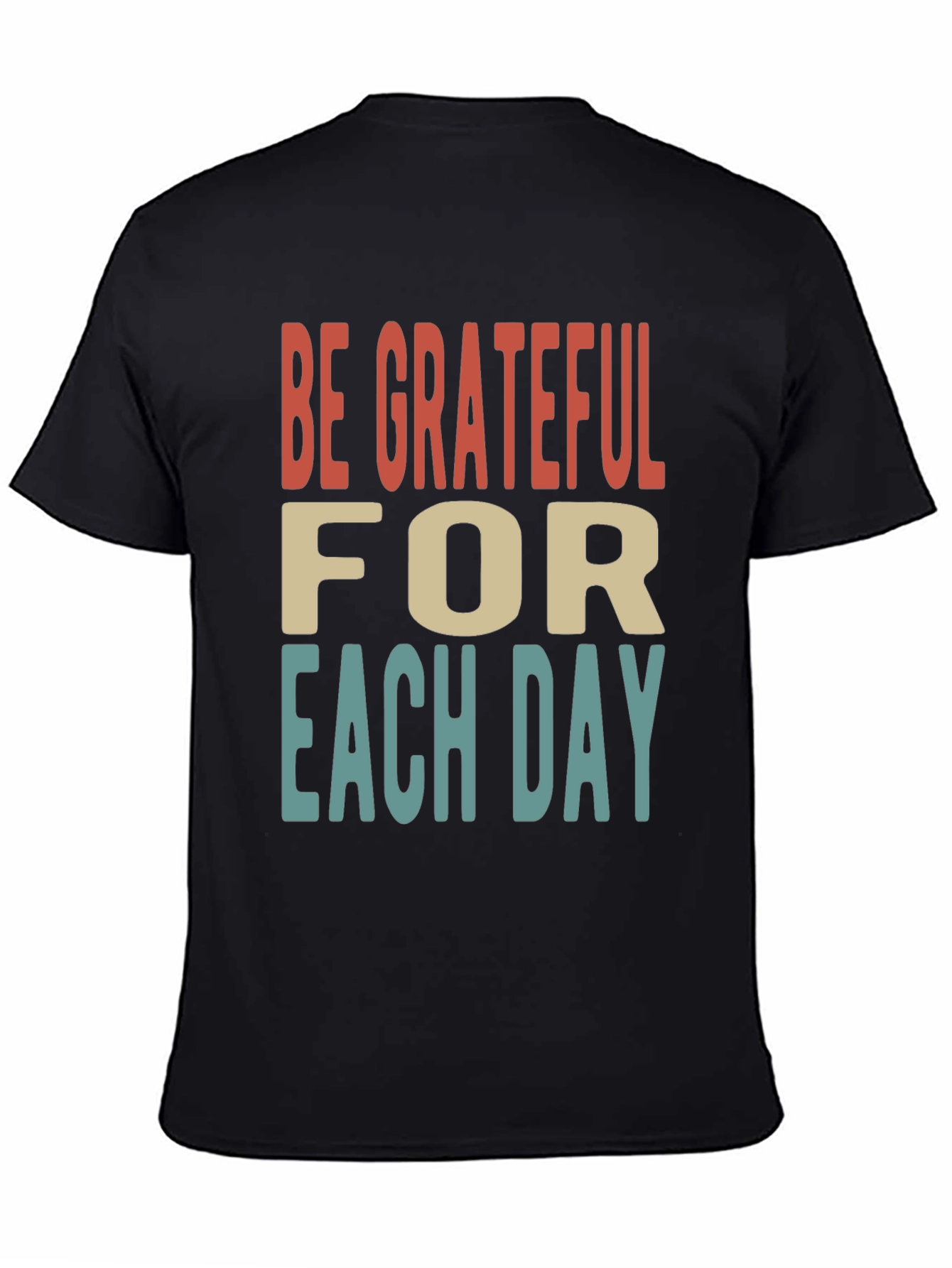 Be Grateful Graphic T-Shirt - Trendy Retro Style