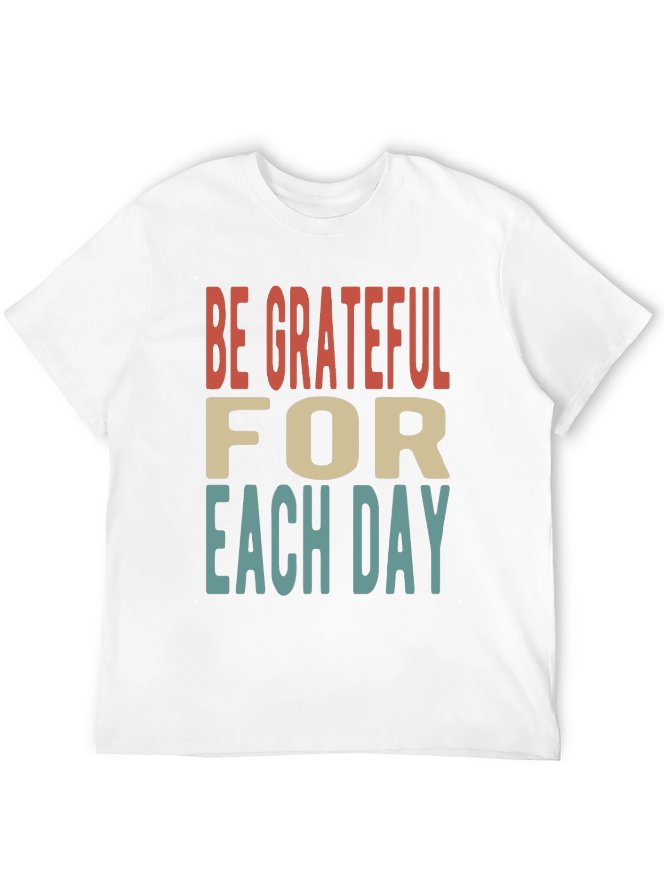 Be Grateful Graphic T-Shirt - Trendy Retro Style