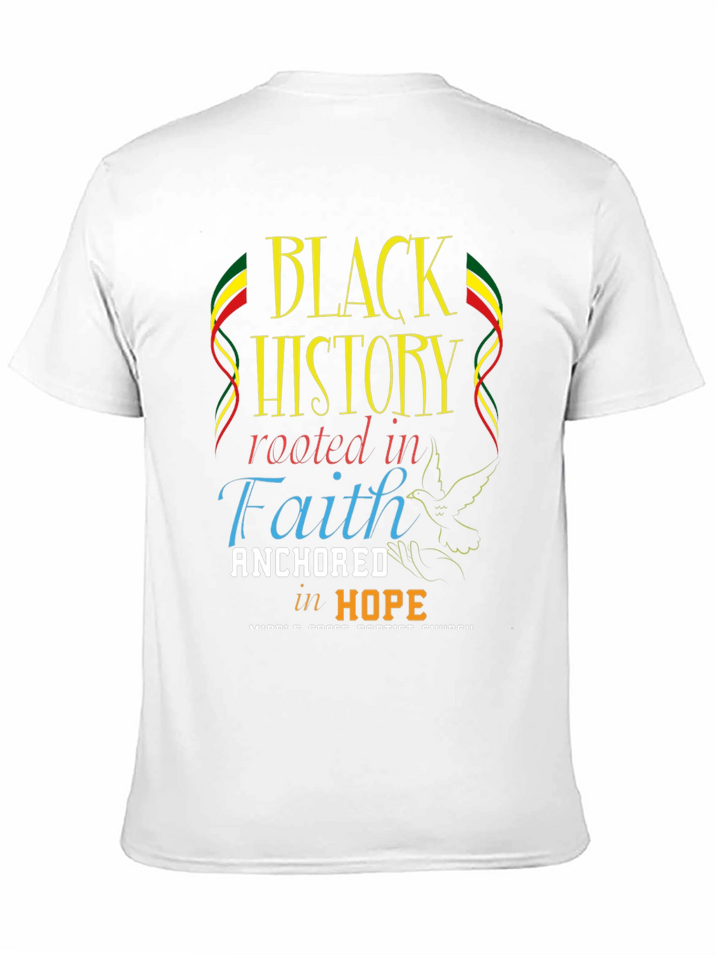 Black History Rooted in Faith T-Shirt