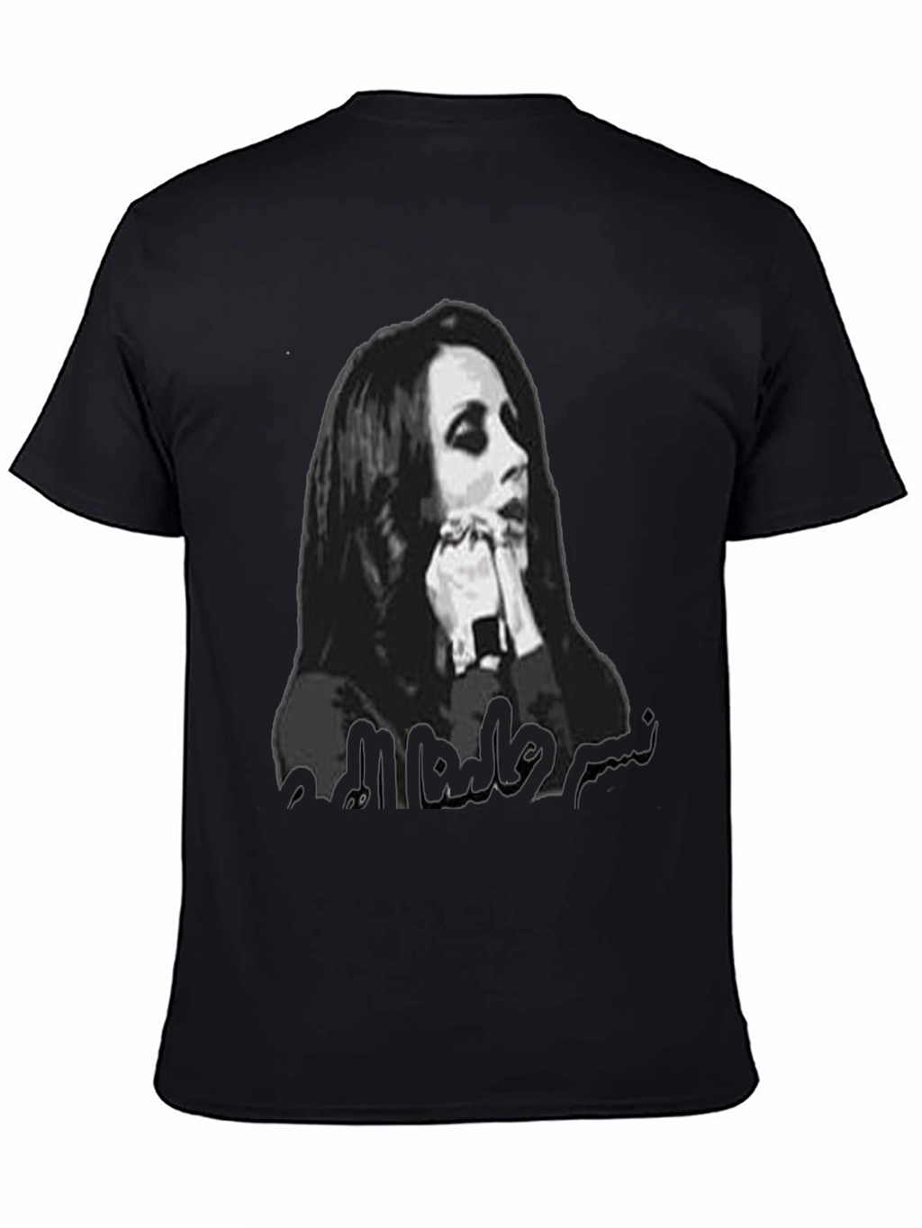Unique Graphic T-Shirt - Womens Silhouette Design