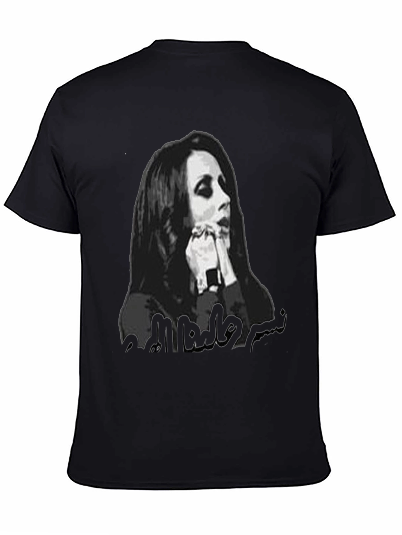 Unique Graphic T-Shirt - Womens Silhouette Design